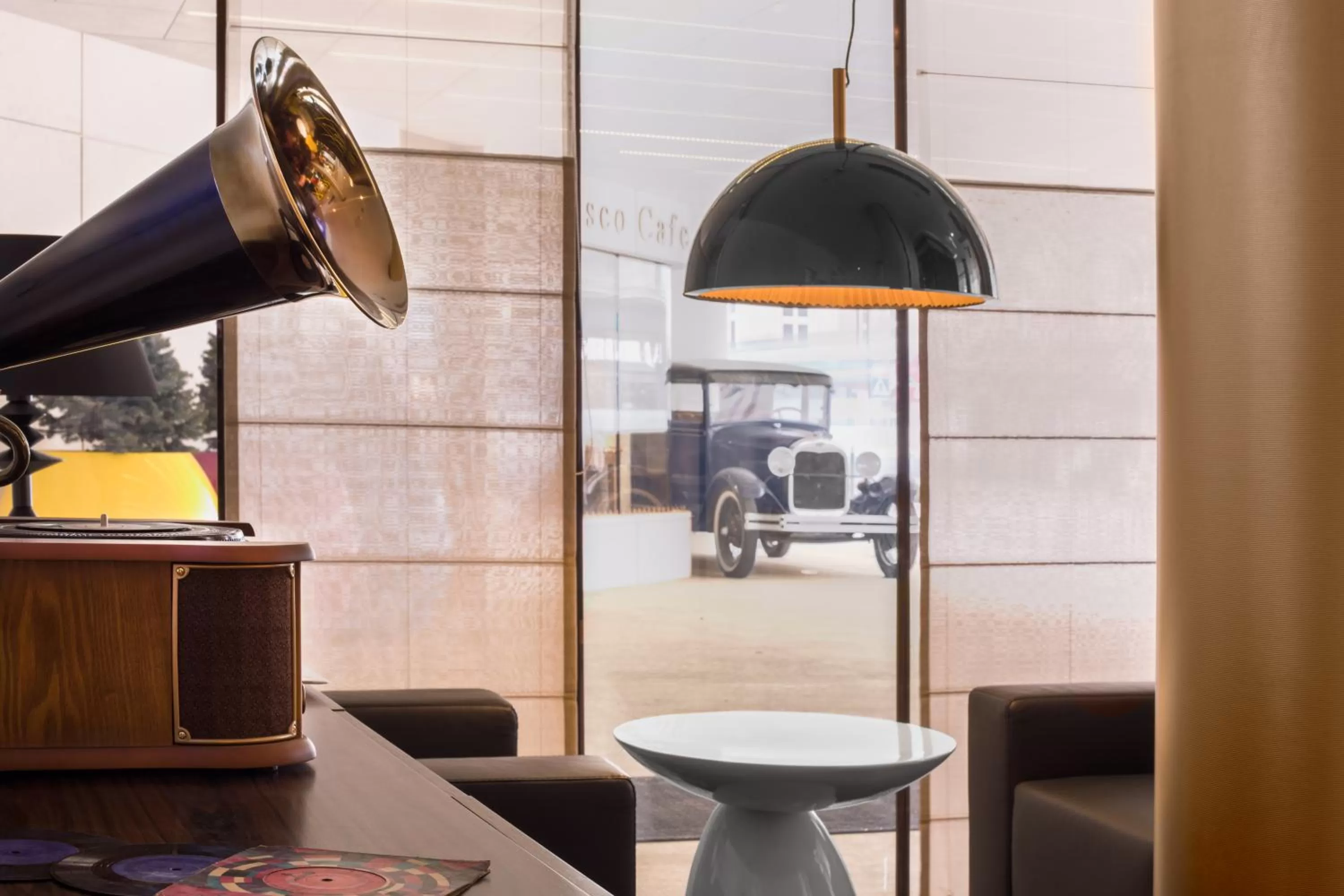 Lounge or bar in INX Design Hotel