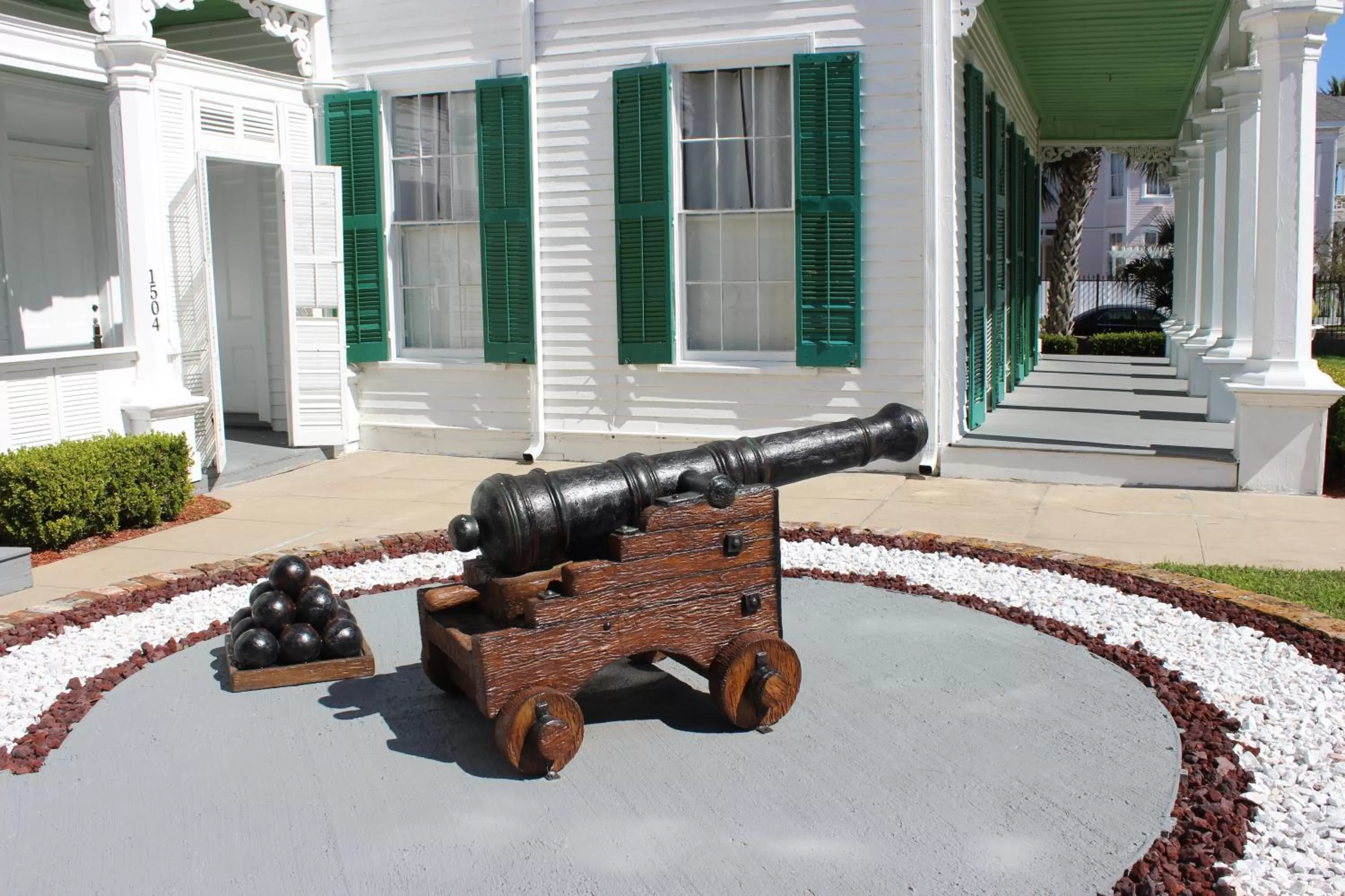 Patio in The George Manor