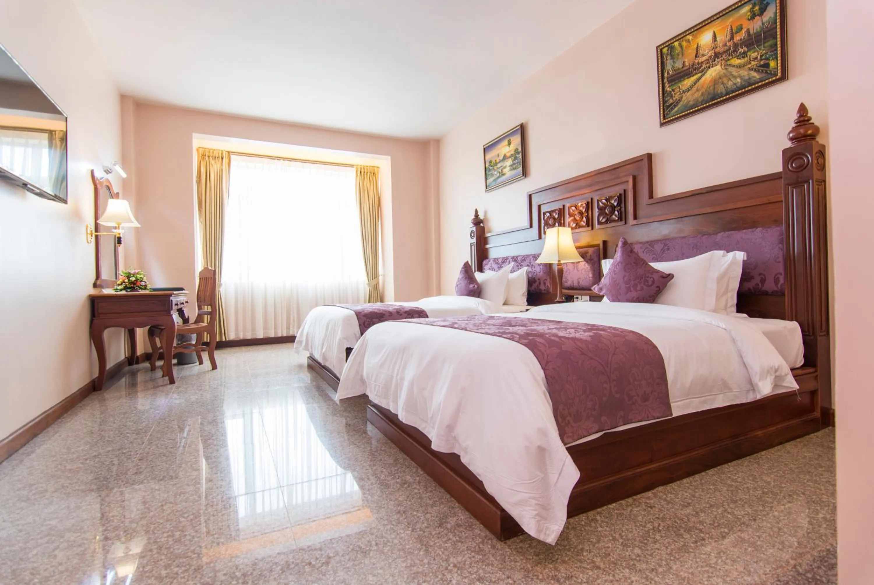 Bedroom in Phnom Penh Era Hotel