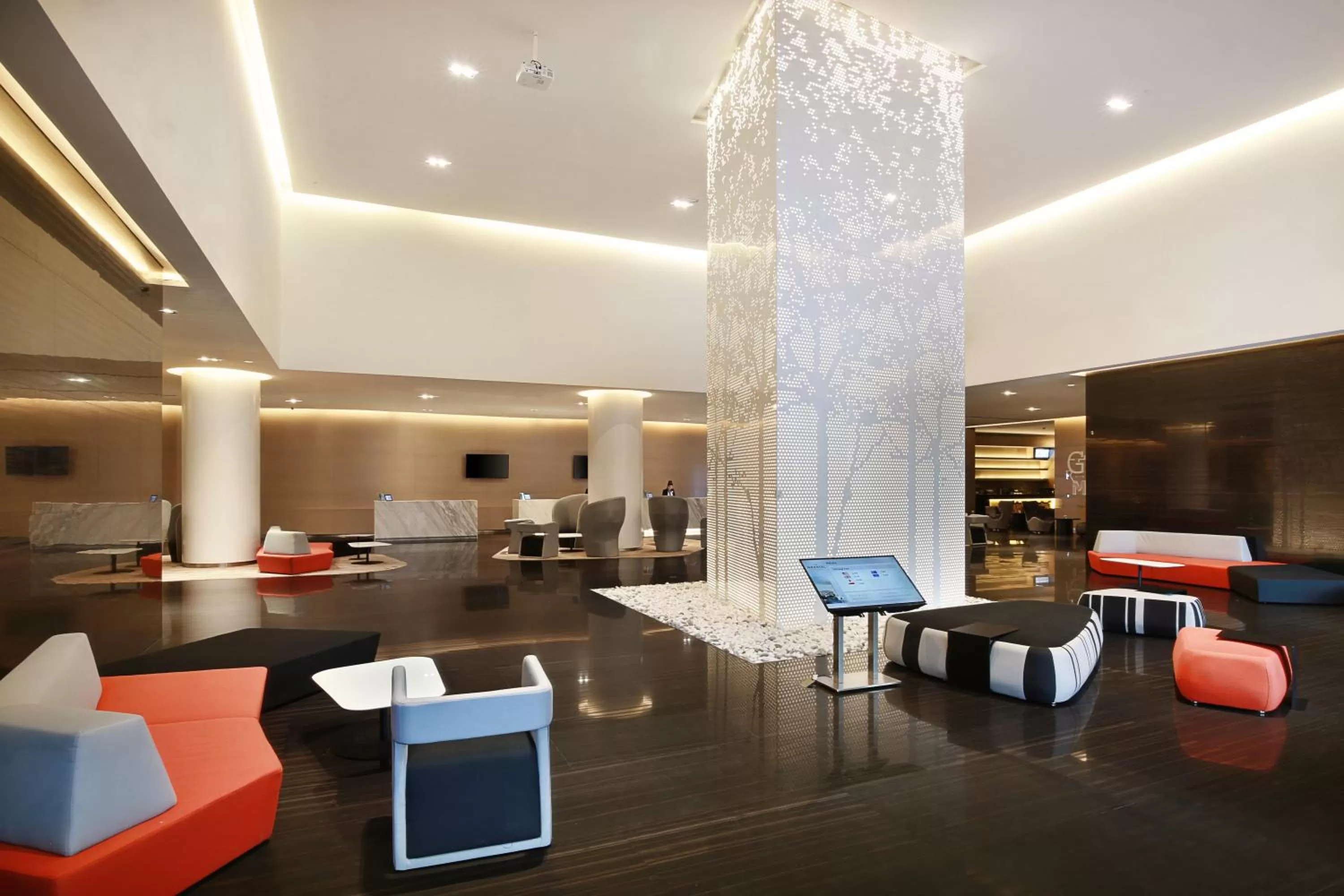 Lobby or reception in Noble Resort Hotel Melaka 马六甲诺铂度假酒店