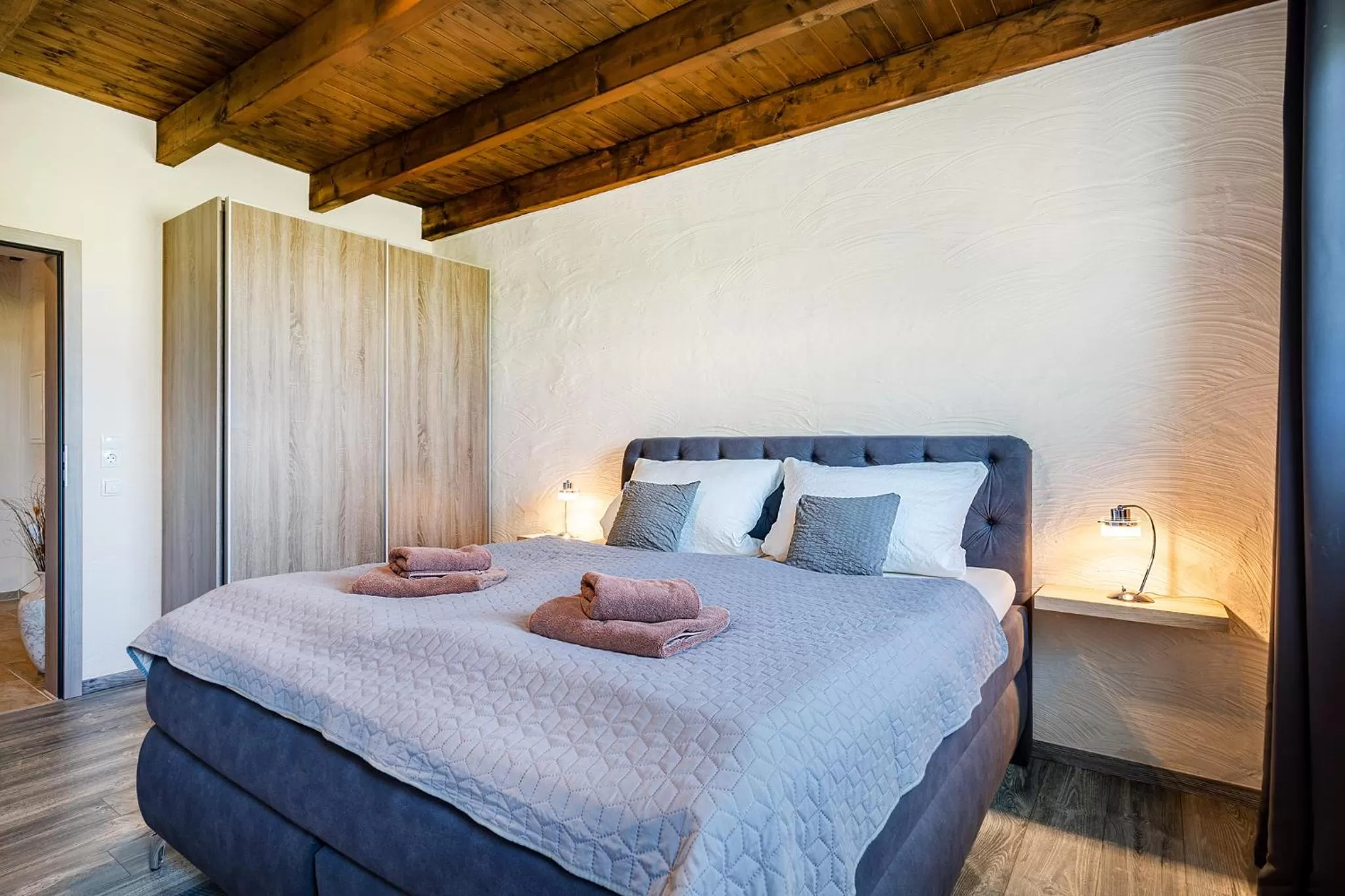 Bed in Villa Moorstern
