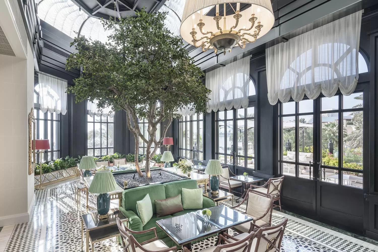 Dining area in Four Seasons Hotel Doha
