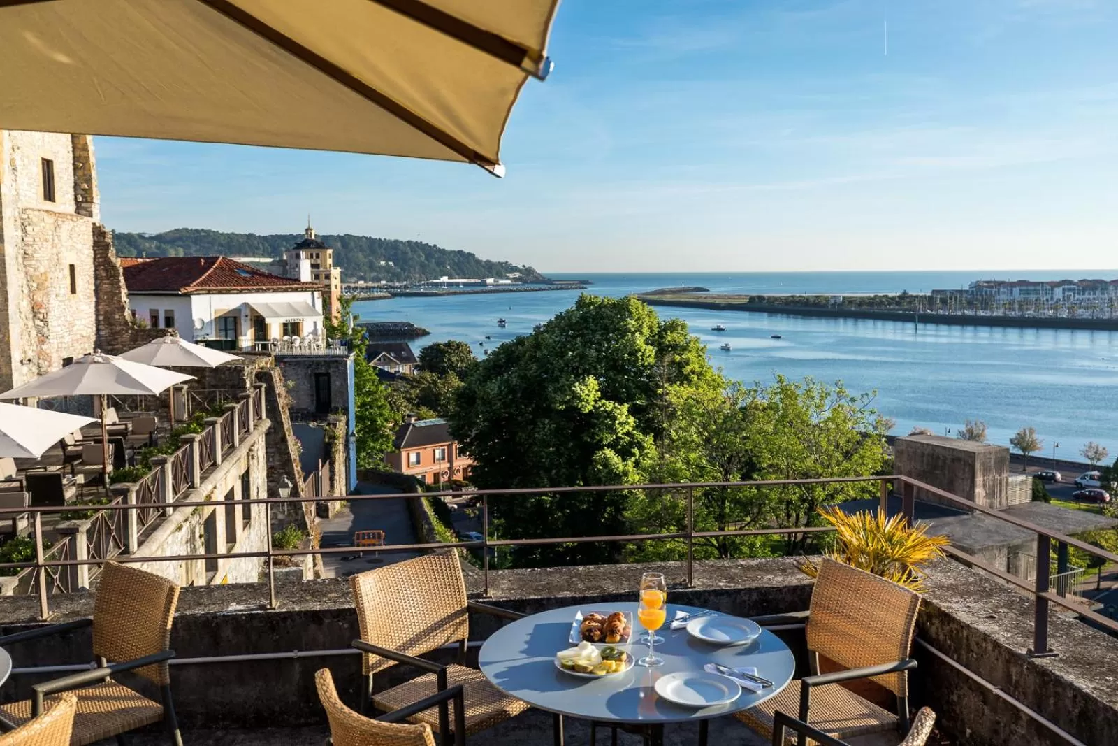 Balcony/Terrace in Parador de Hondarribia
