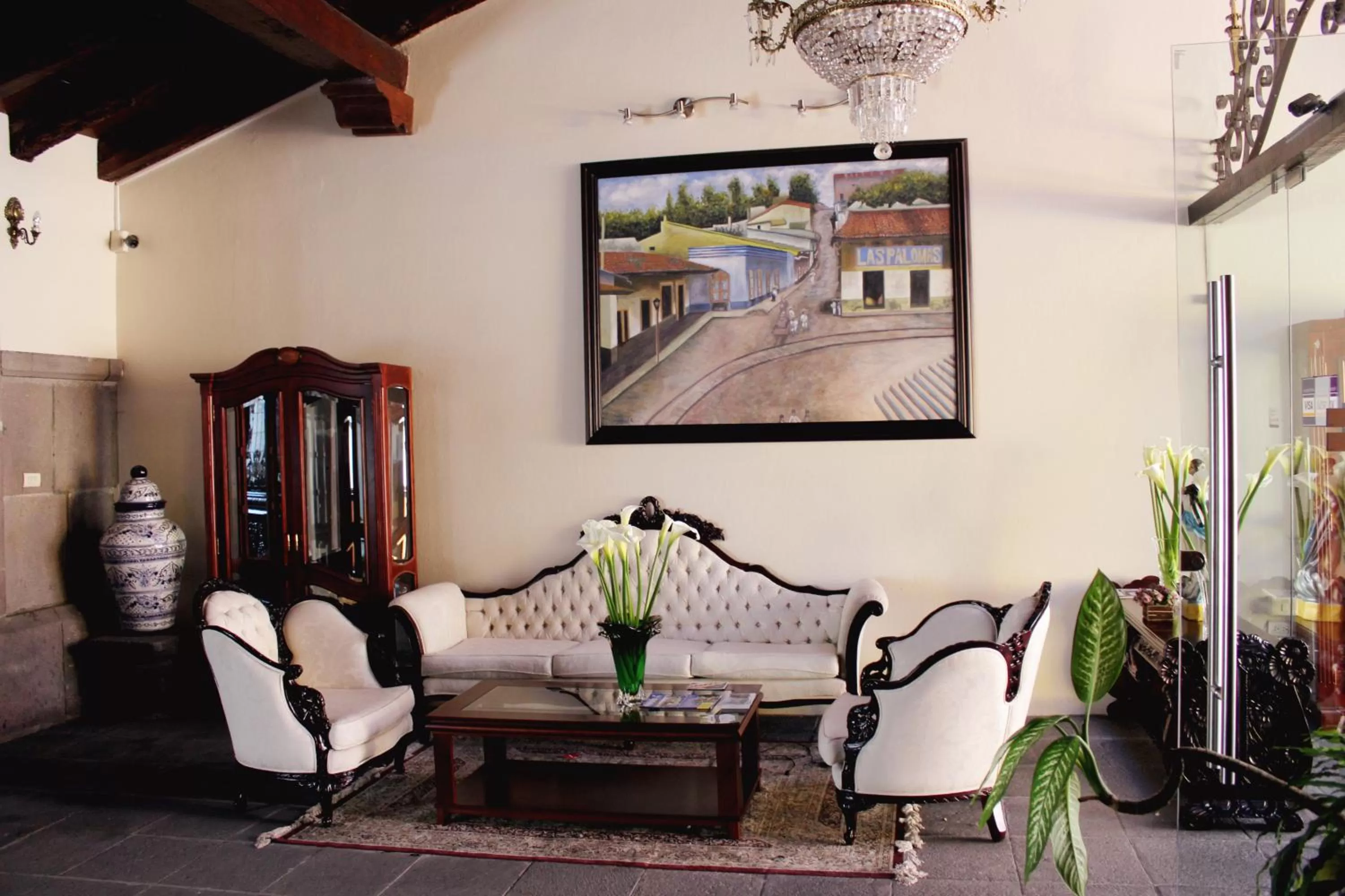 Living room in Hotel Boutique San Antonio