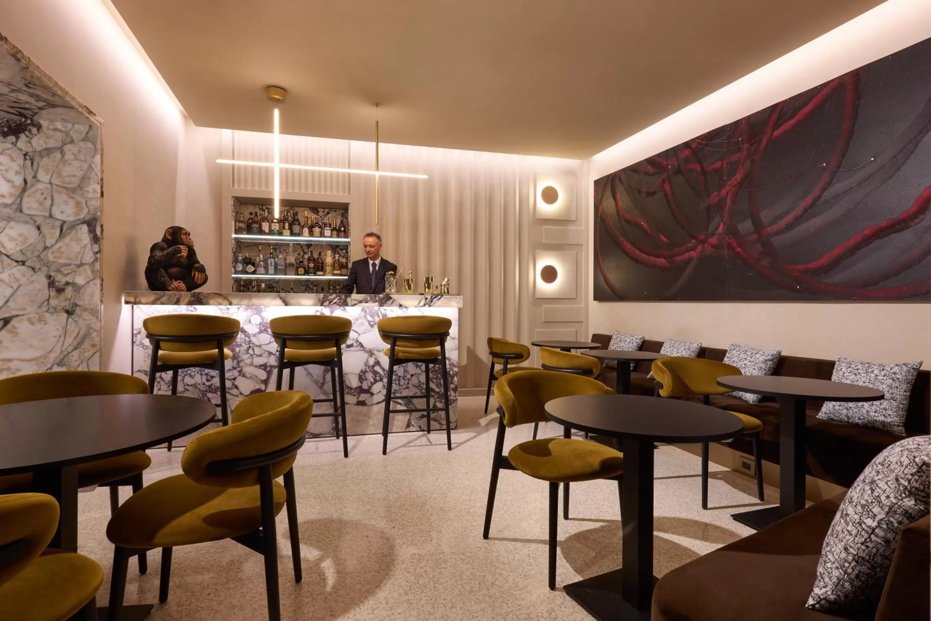 Lounge or bar in Borghese Contemporary Hotel