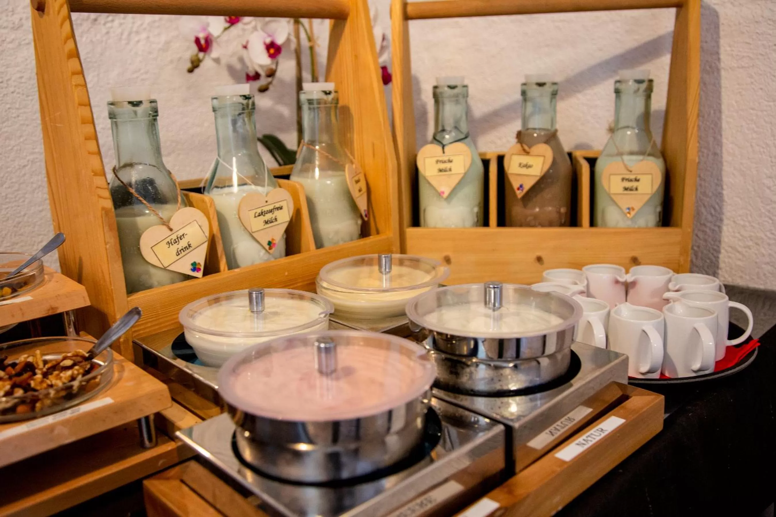 Food and drinks in Sieben Zimmer am See