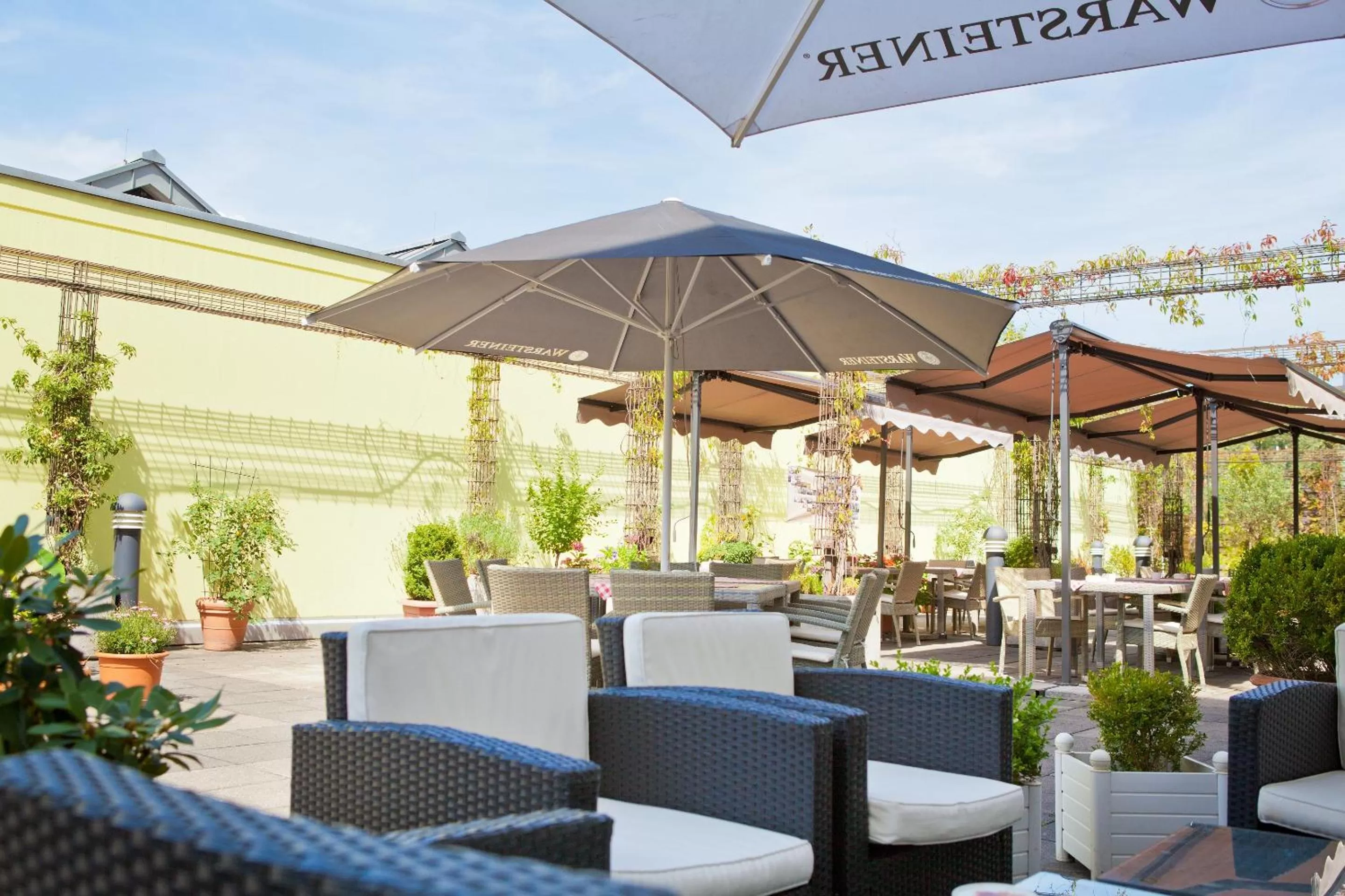 Balcony/Terrace in Best Western Hotel President