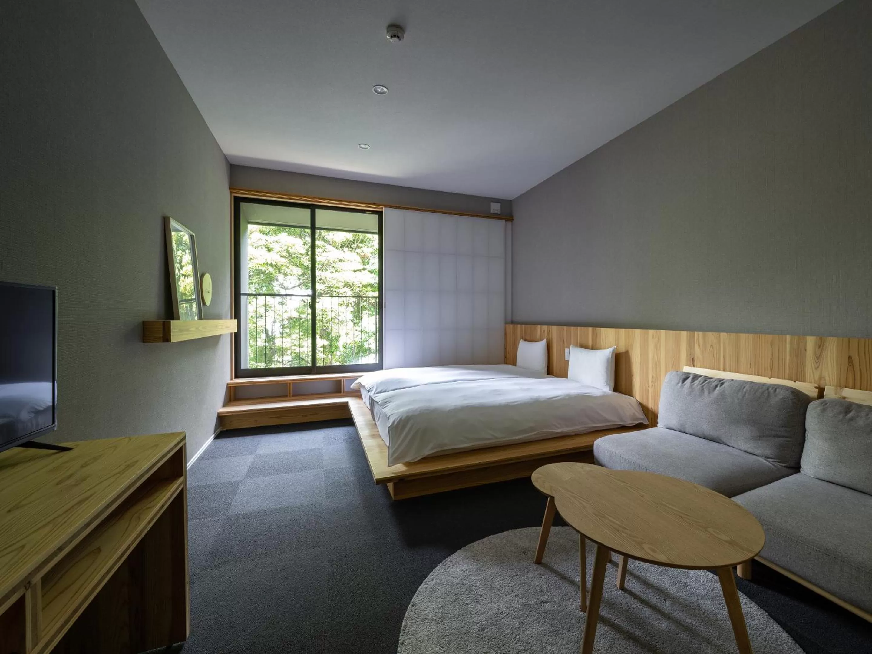 Standard Twin Room with Sofa in 別府ホテル塒 Beppu Hotel Negura