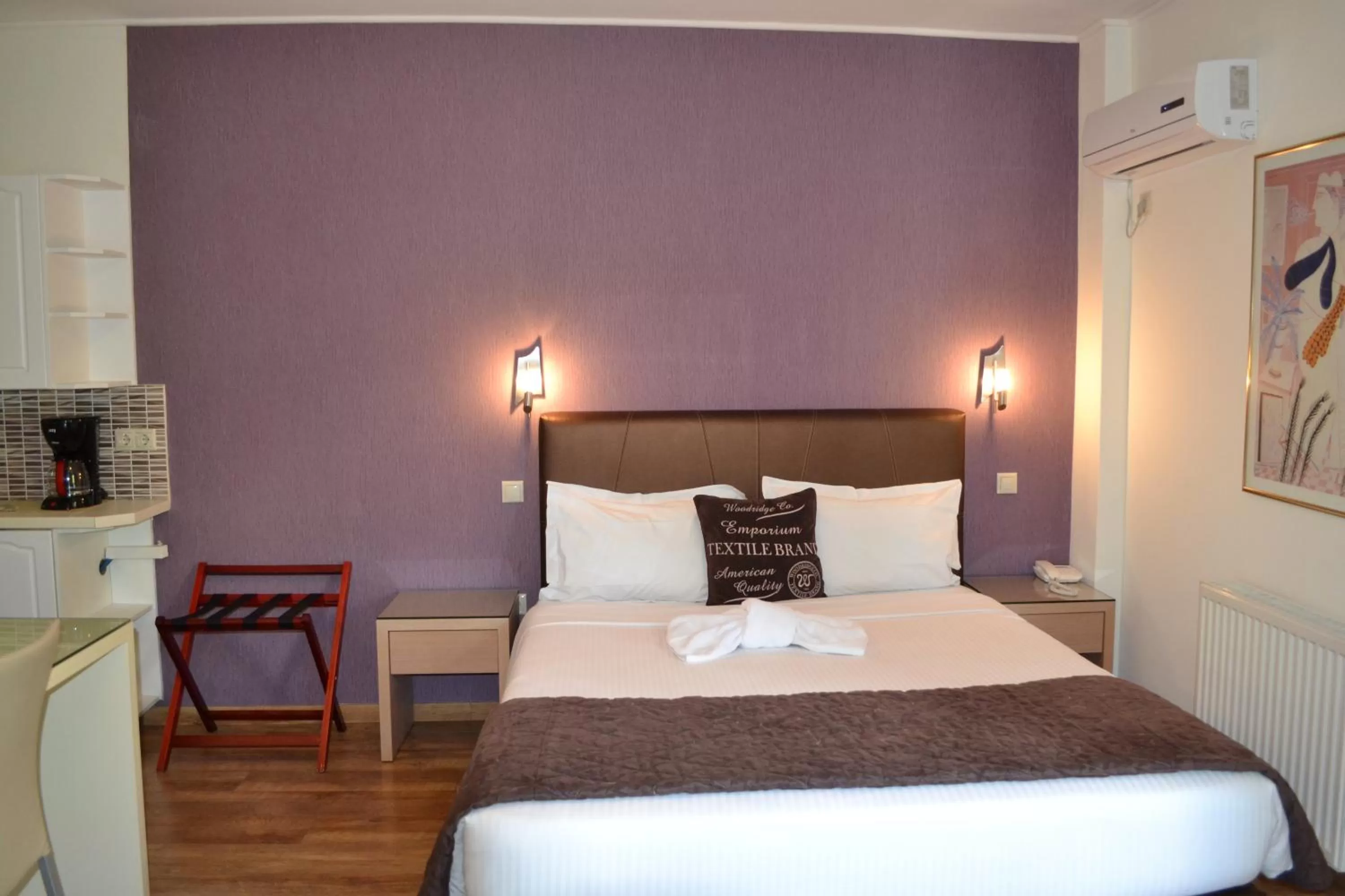 Bed in Rivitel Marousi Apartments