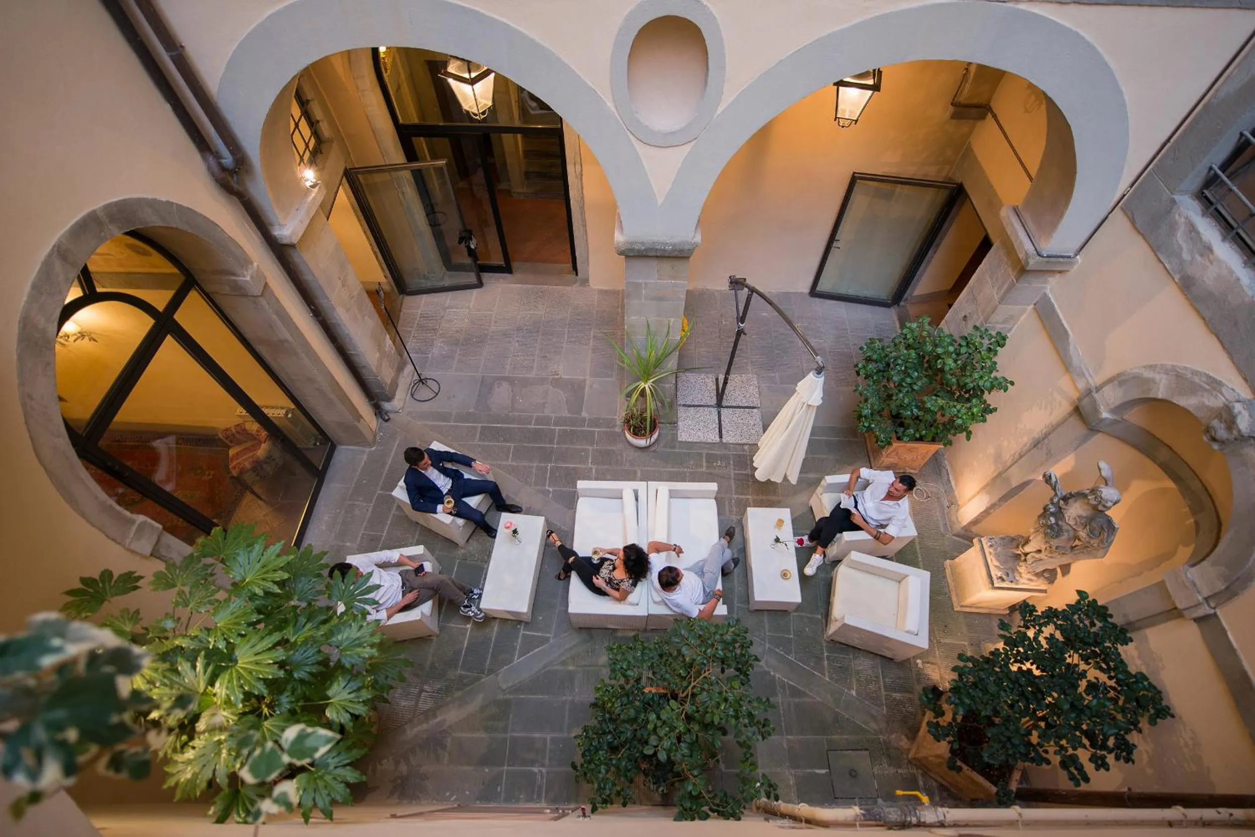 Balcony/Terrace in Hotel San Michele