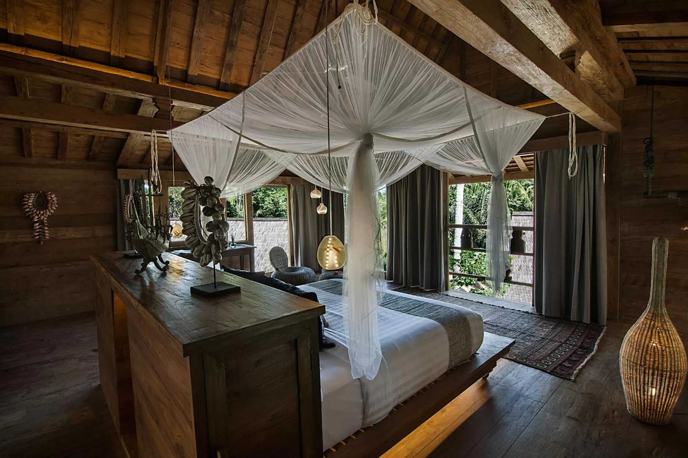 Photo of the whole room, Bed in Blue Karma Dijiwa Ubud