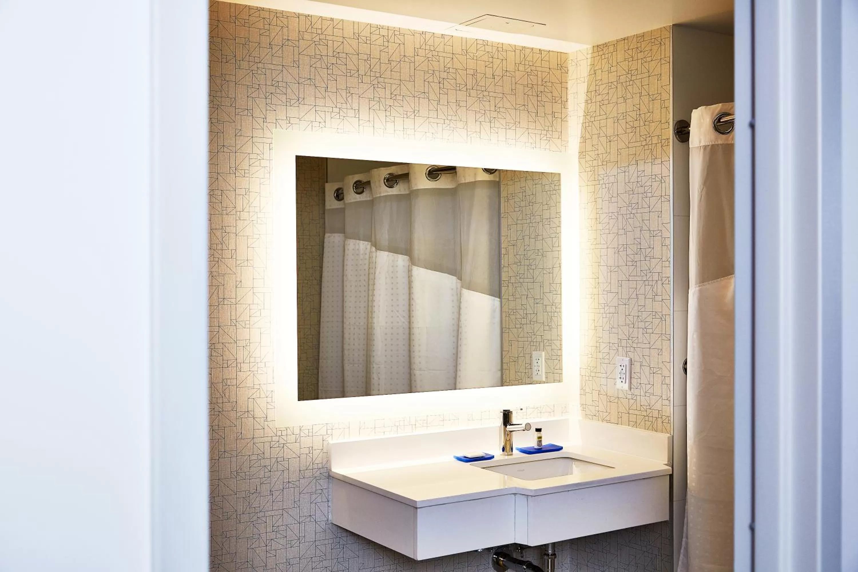 Bathroom in Holiday Inn Express - NYC Brooklyn - Sunset Park by IHG