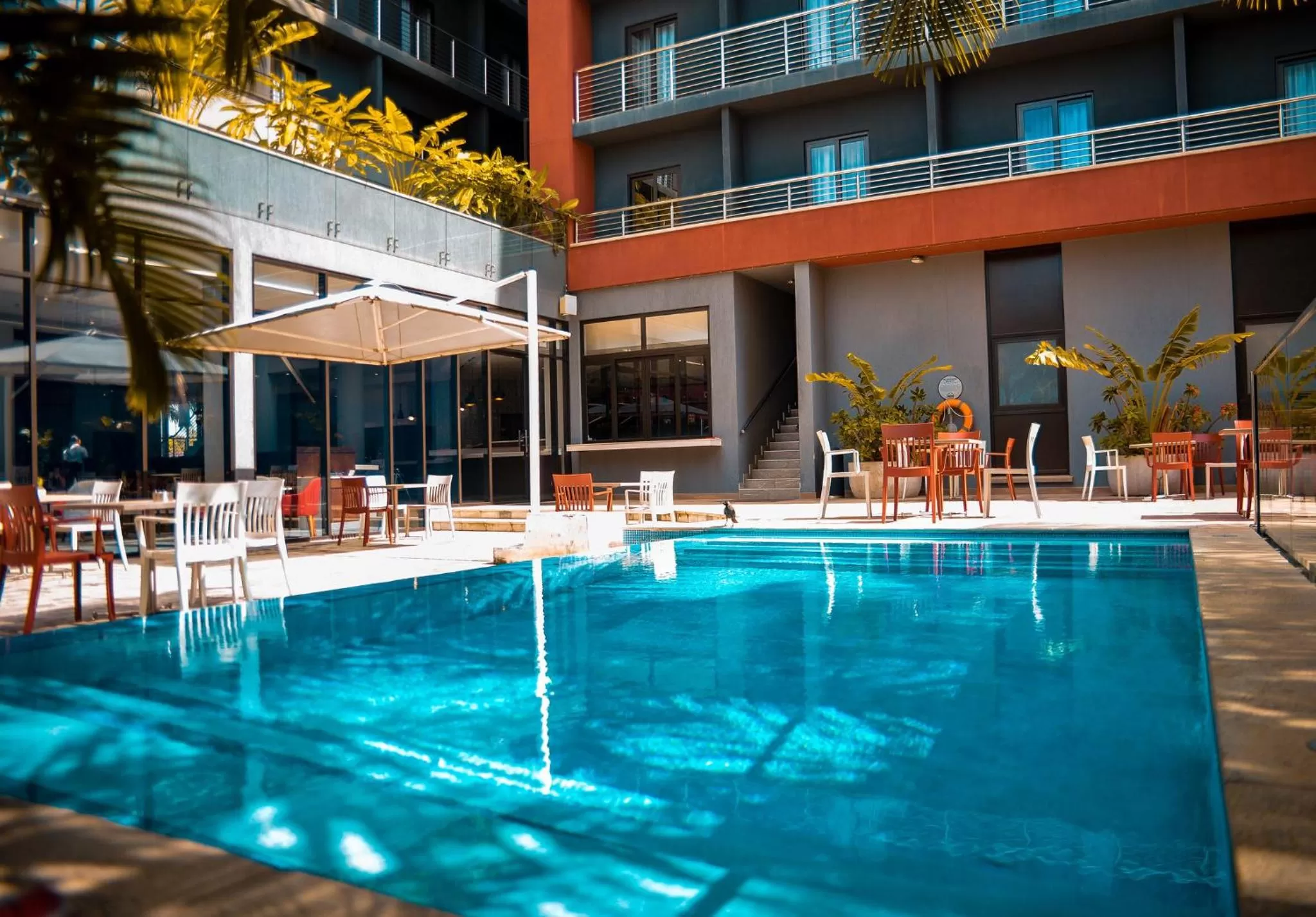 Swimming pool in Crowne Plaza - Dar Es Salaam by IHG