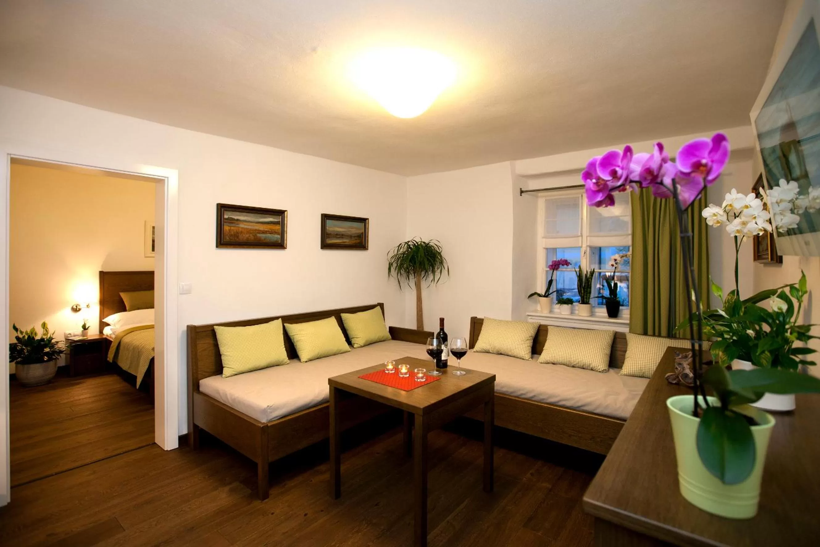 Living room, Seating Area in Apartmány Šupina