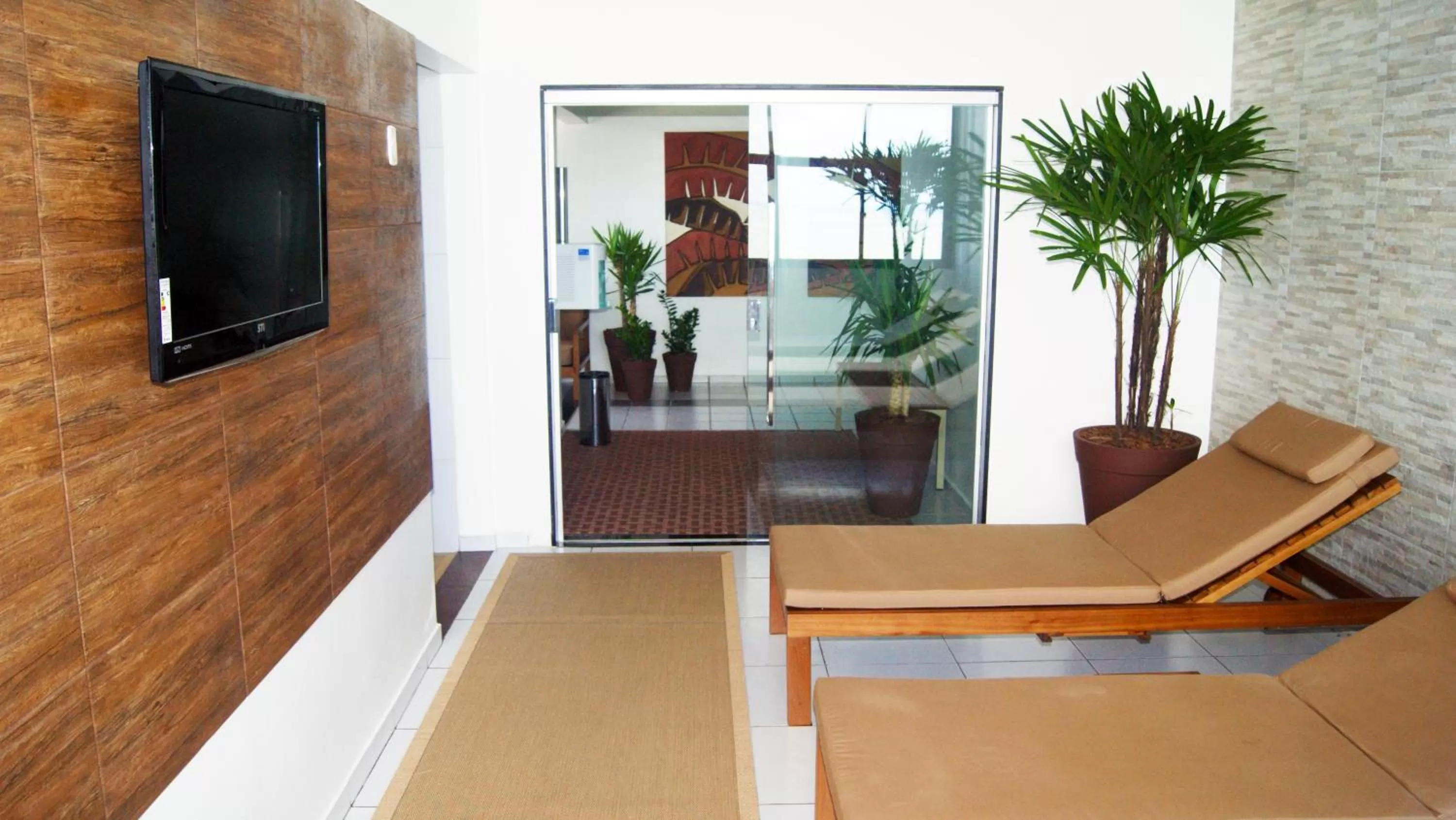 Seating area in Littoral Tambaú Flat