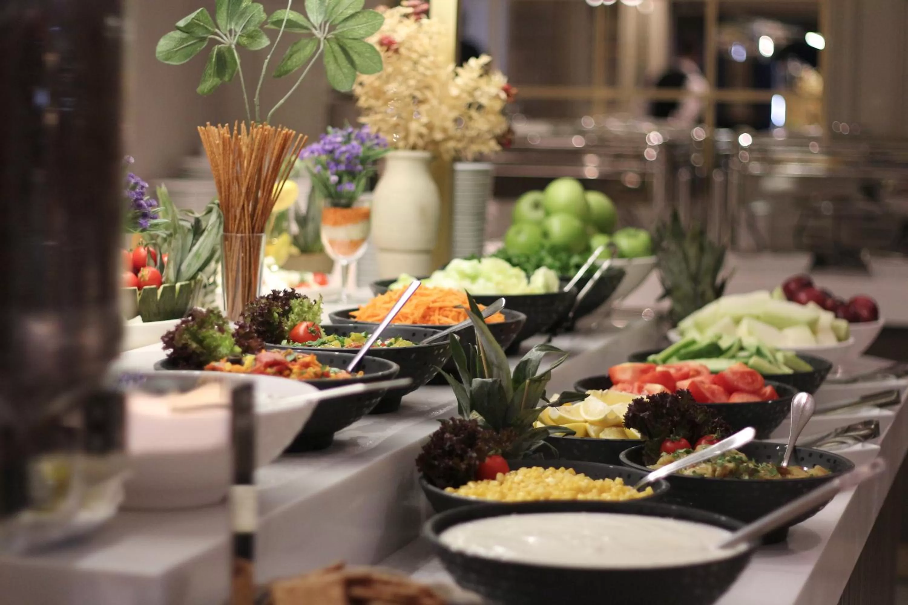 Buffet breakfast in AHC Old City Hotel