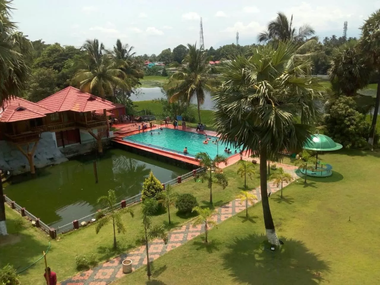 Bird's eye view, Bird's-eye View in Udaya Resort