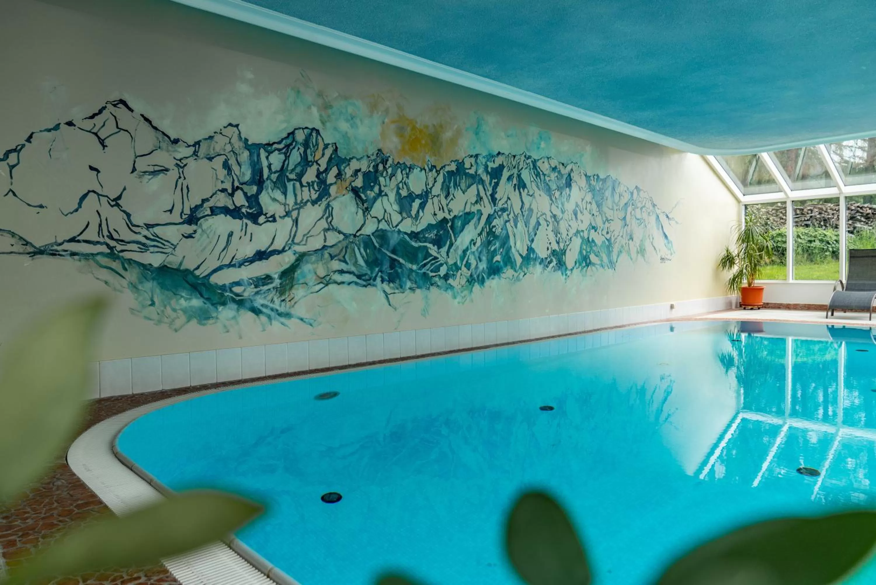 Spa and wellness centre/facilities in Naturhotel Lärchenhof