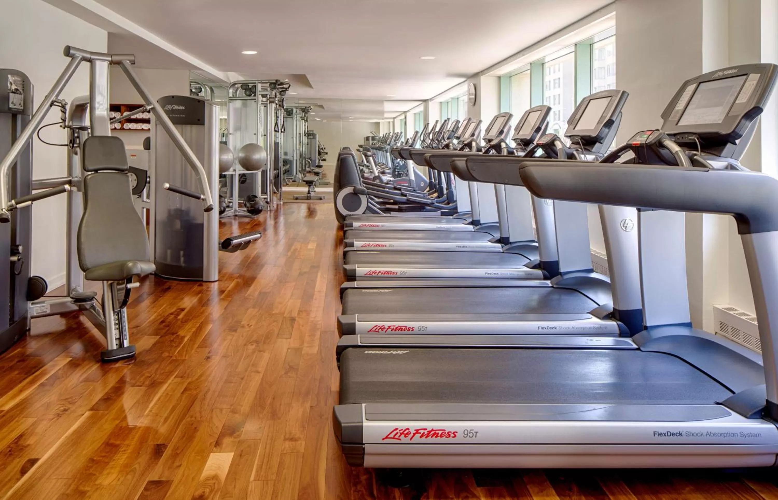 Fitness centre/facilities in Park Hyatt Washington