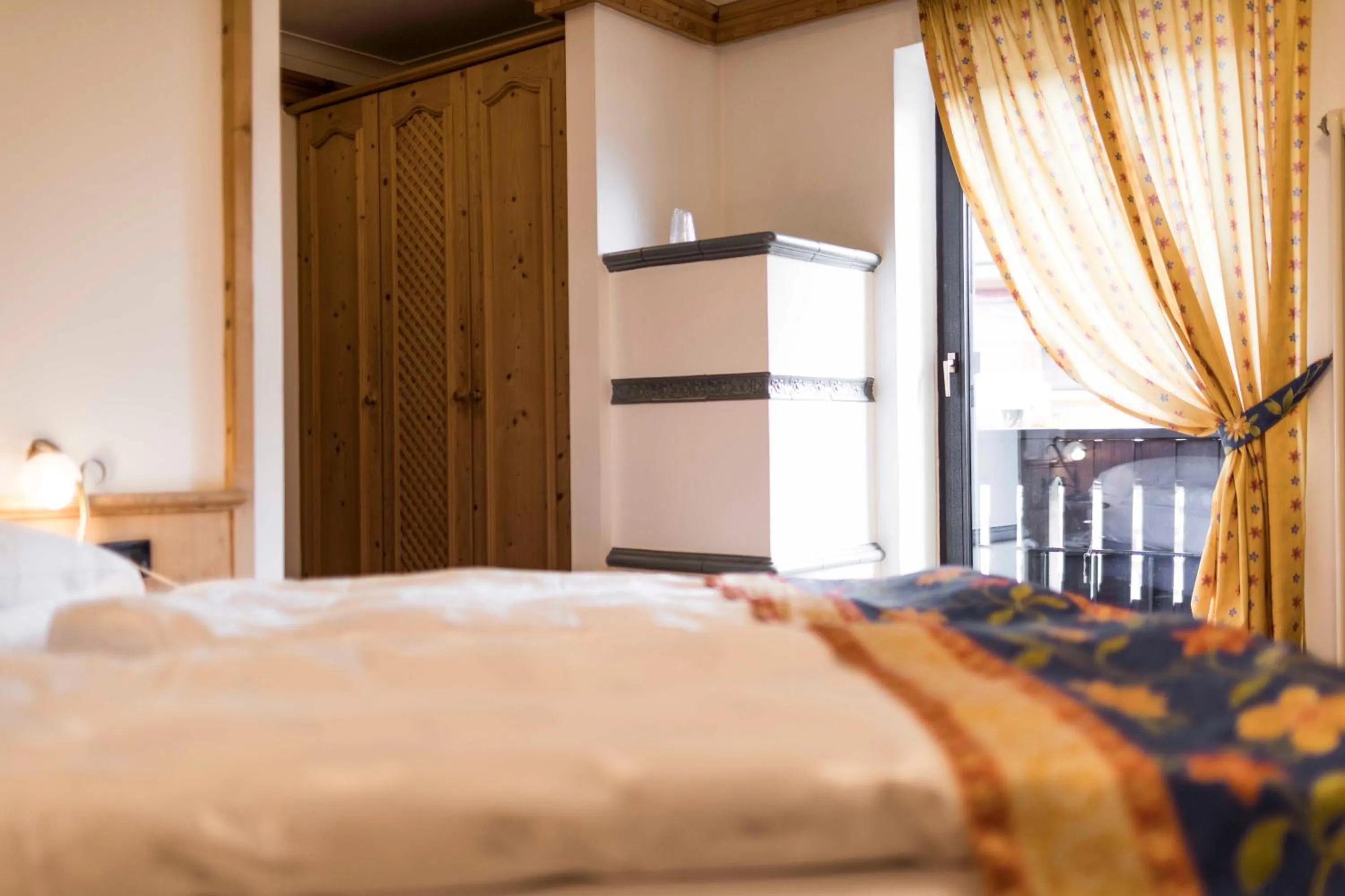 Decorative detail, Bed in Active Hotel Ancora