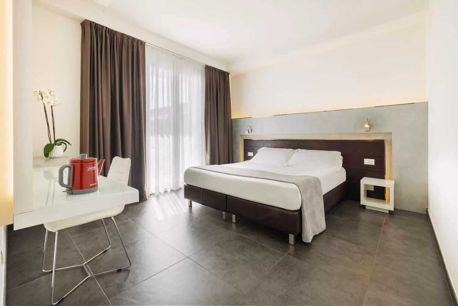 Photo of the whole room, Bed in Baldinini Hotel