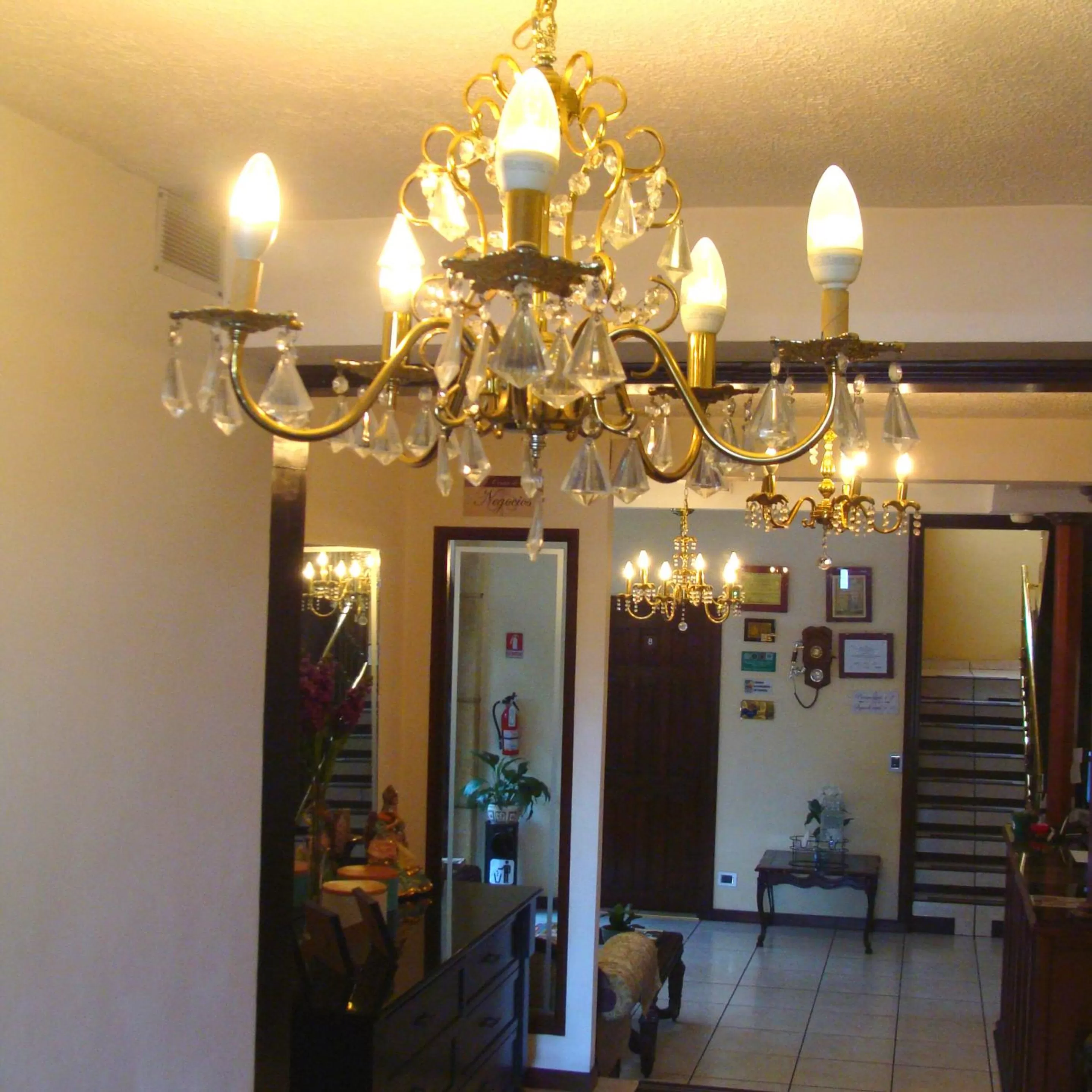 Living room in Hotel Villa Florencia Zona Rosa