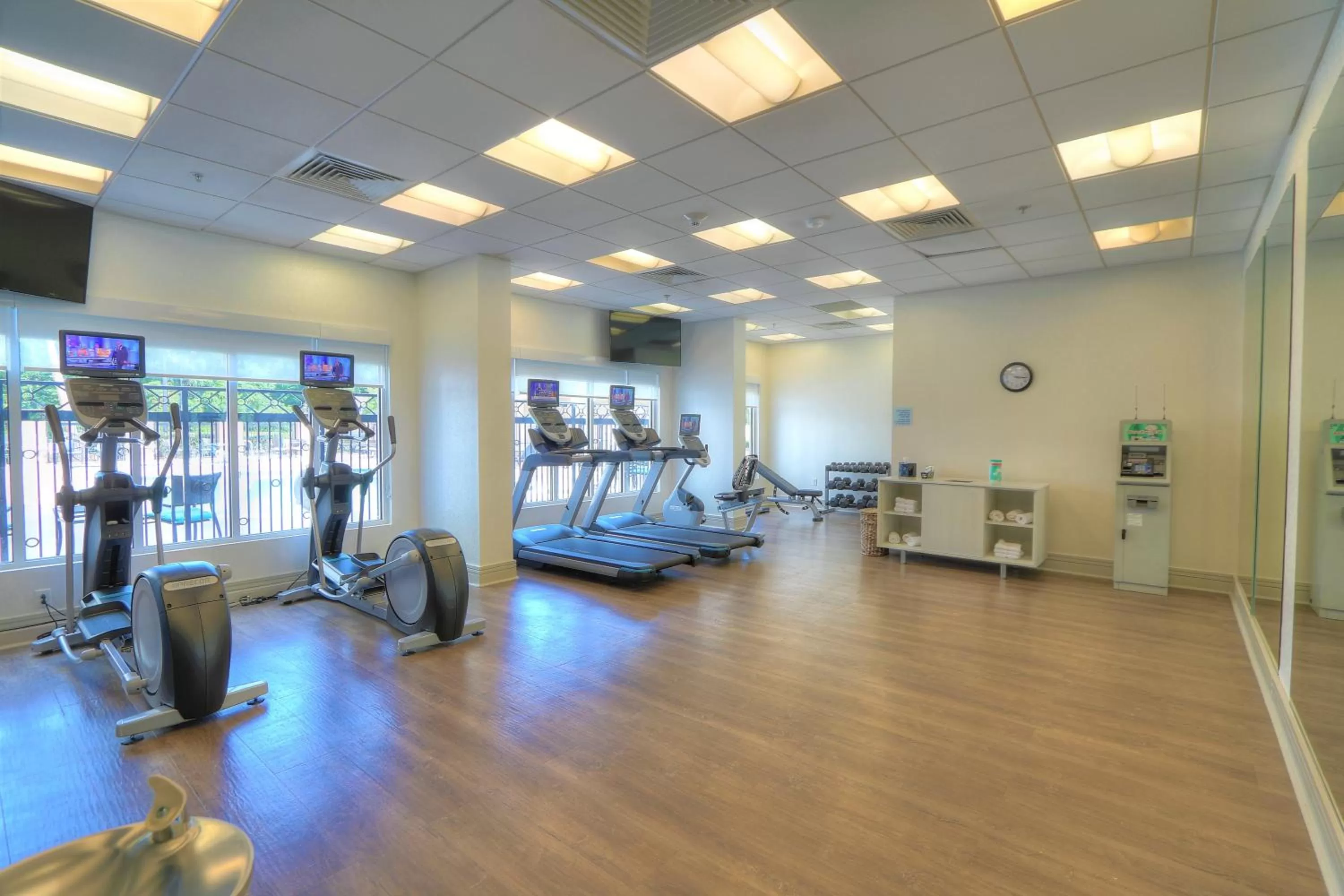 Fitness centre/facilities in Holiday Inn Express Hotel & Suites Mobile Saraland by IHG