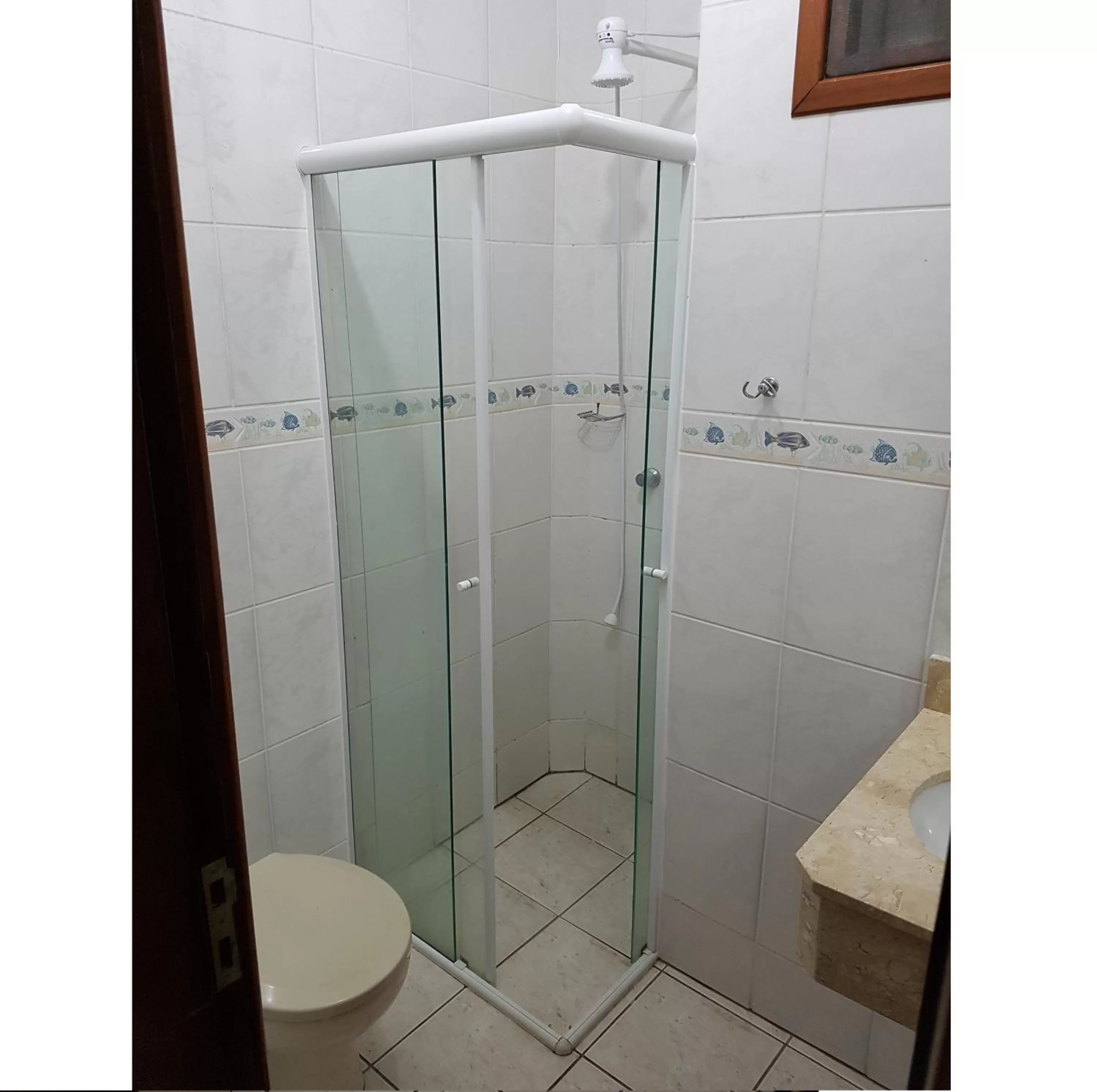 Shower in Pousada Terra do Sol