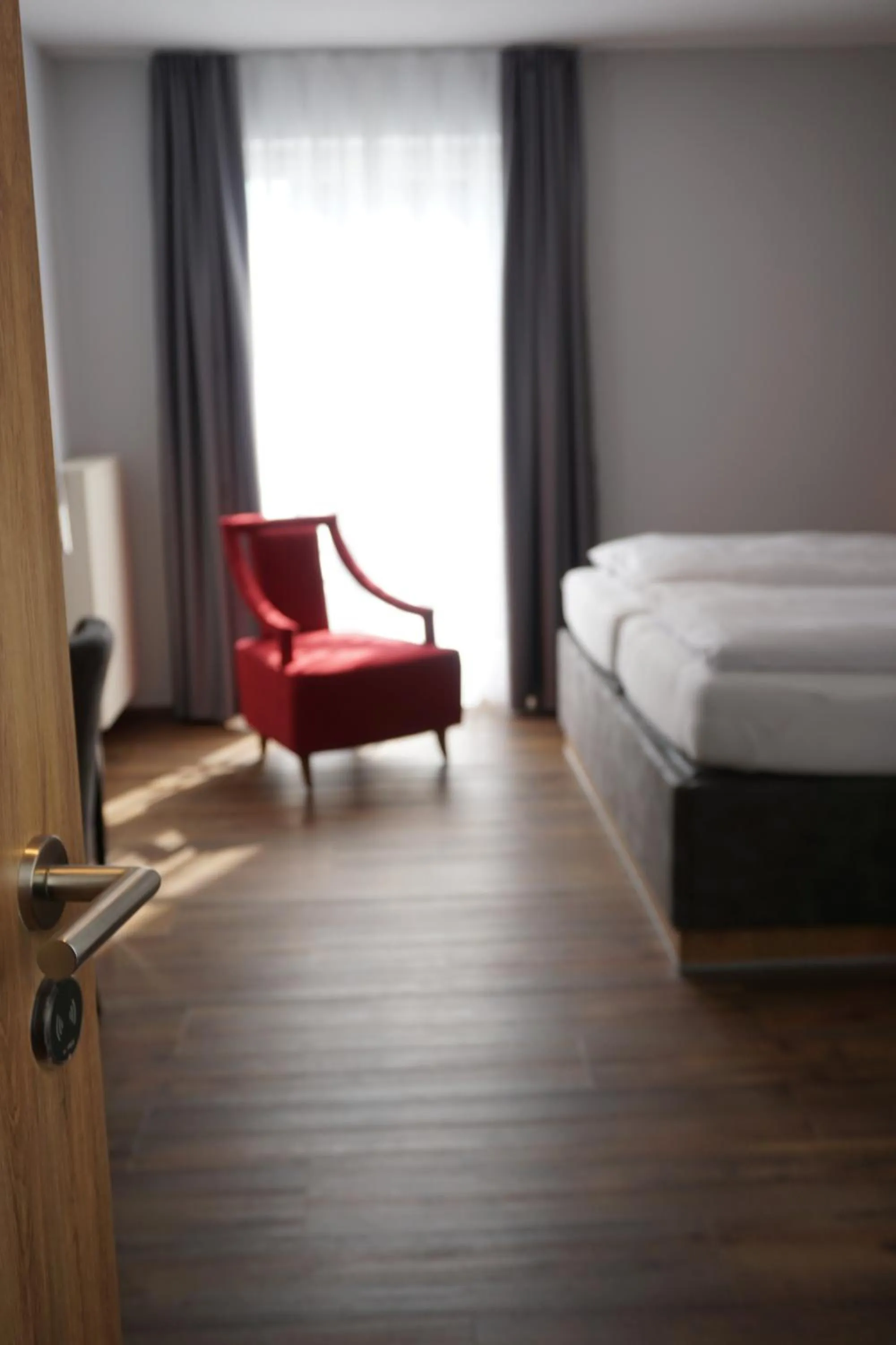 Photo of the whole room, Bed in Hotel Grüner Baum