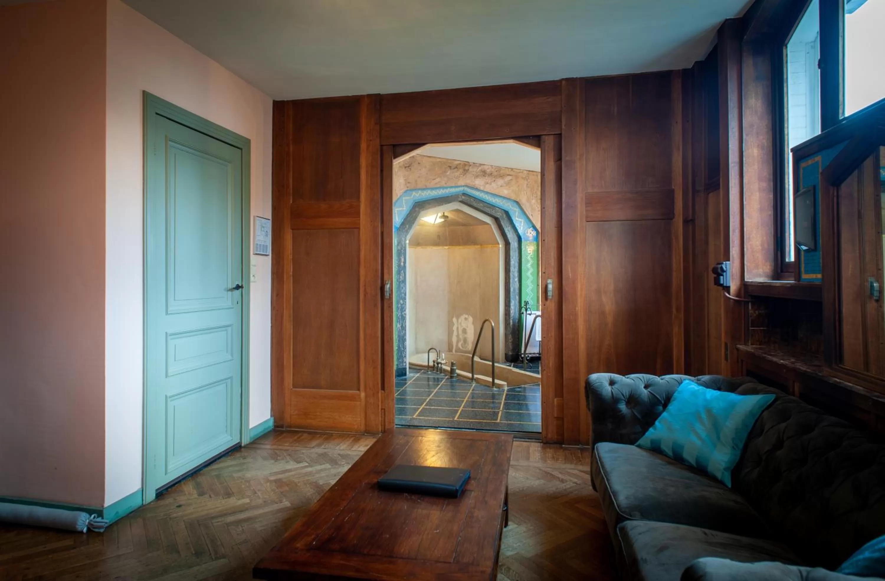 Living room in Charme Hotel Hancelot