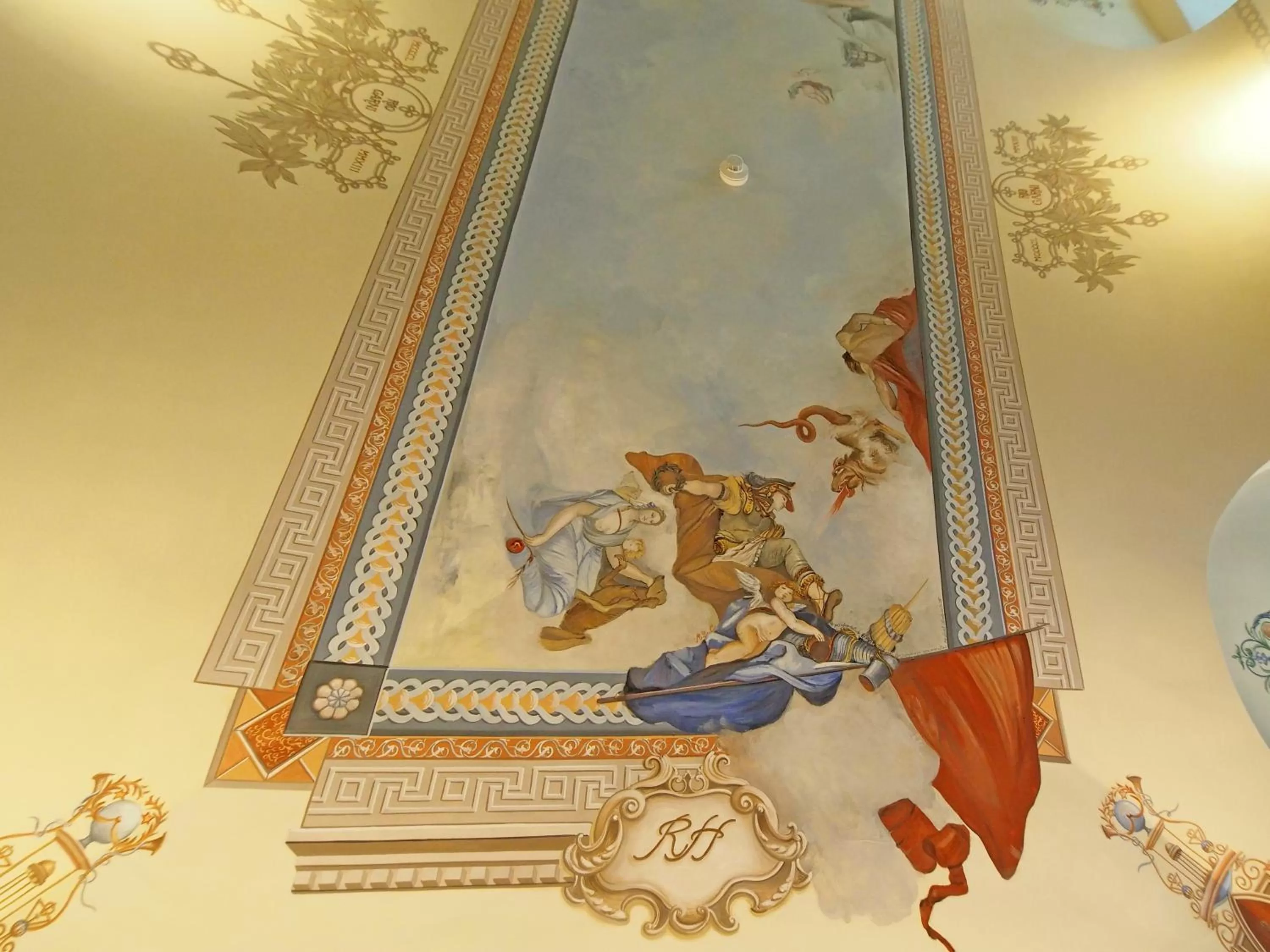 Decorative detail in Hotel Rio Muralto