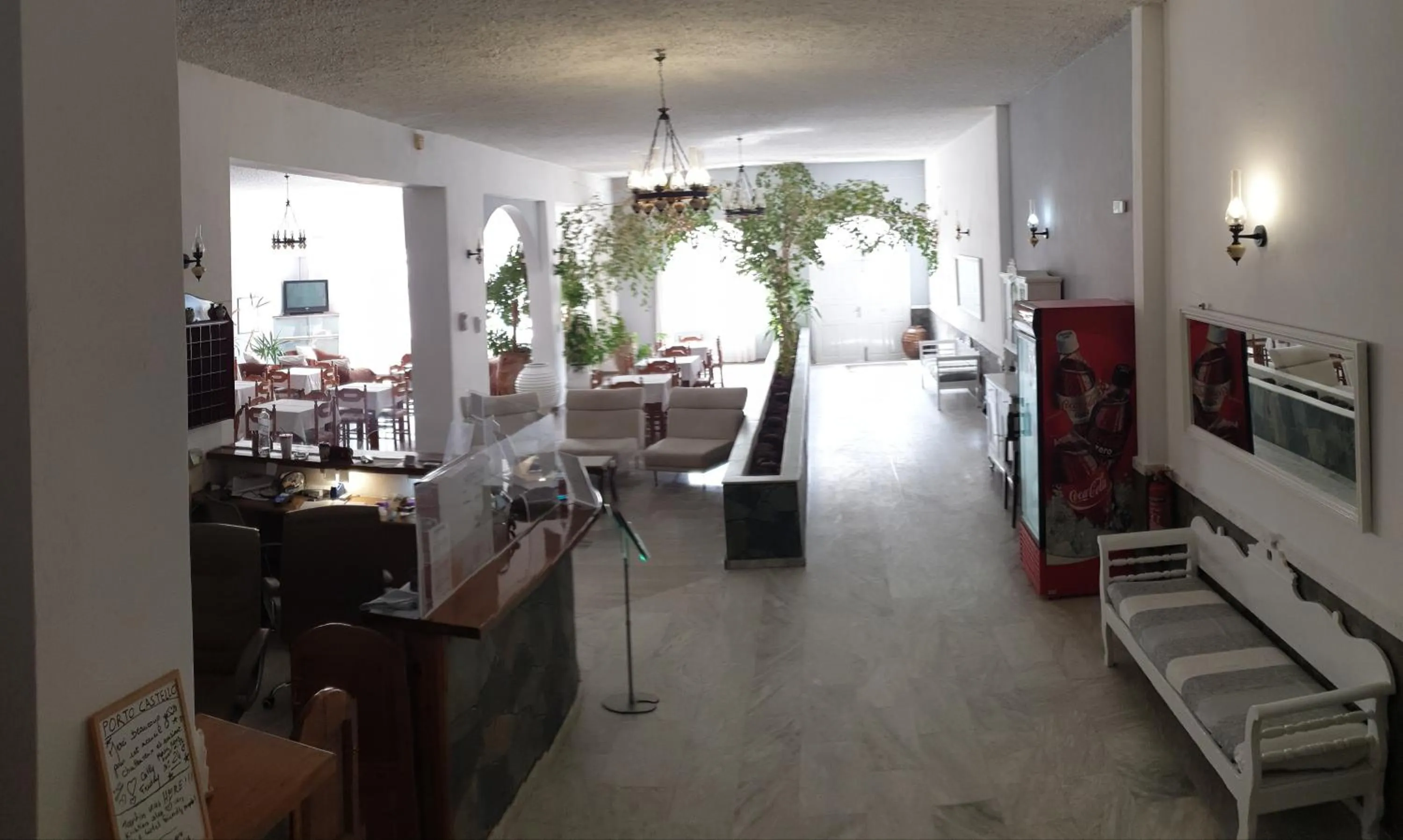 Lobby or reception in Porto Castello