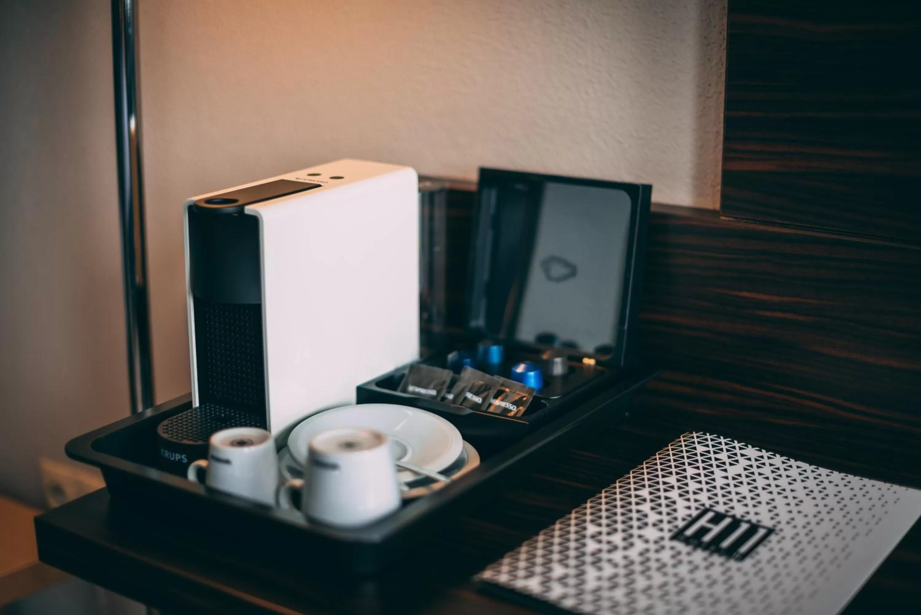 Coffee/tea facilities in BOUTIQUE HOTEL11 with rooftop SPA