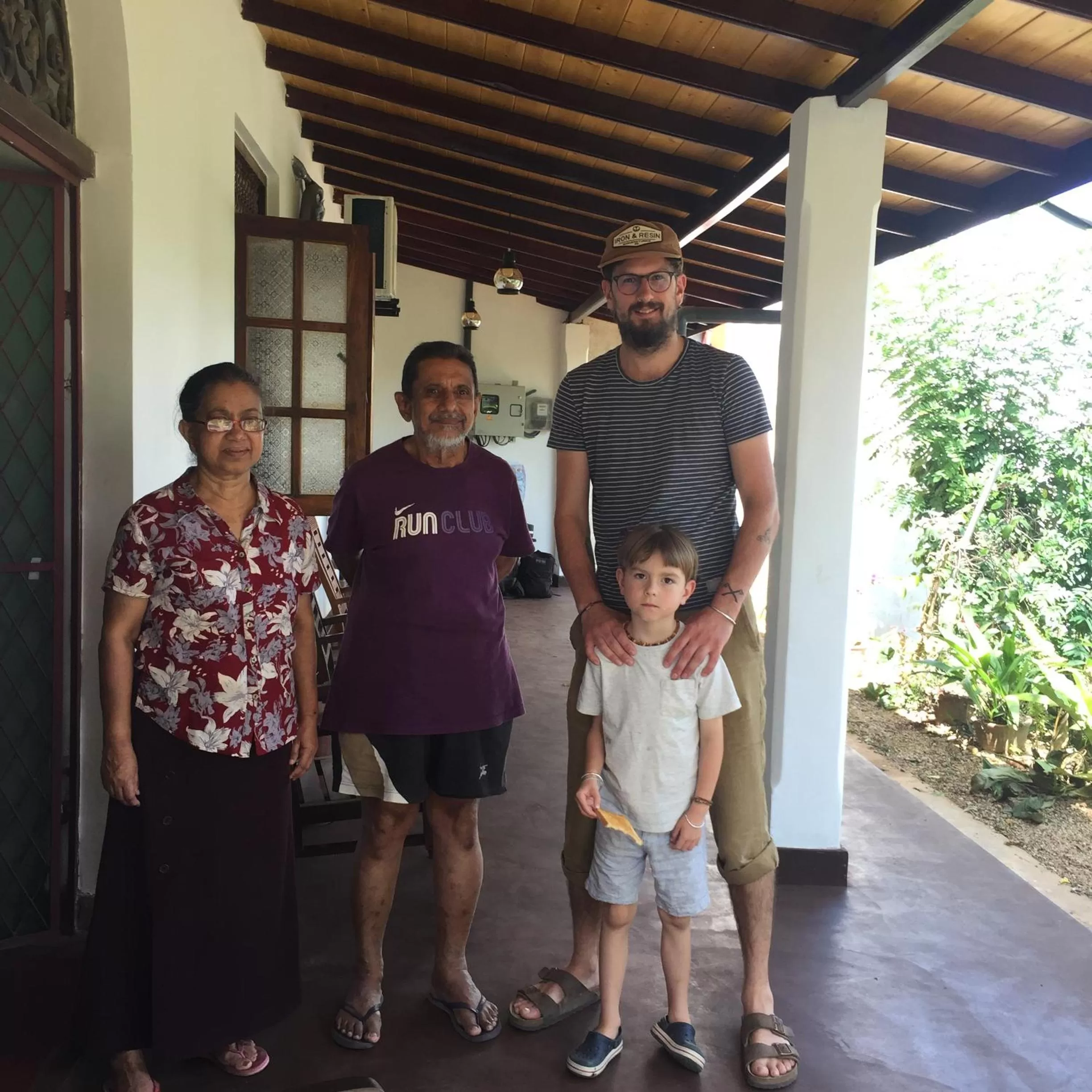 Family in White Lodge