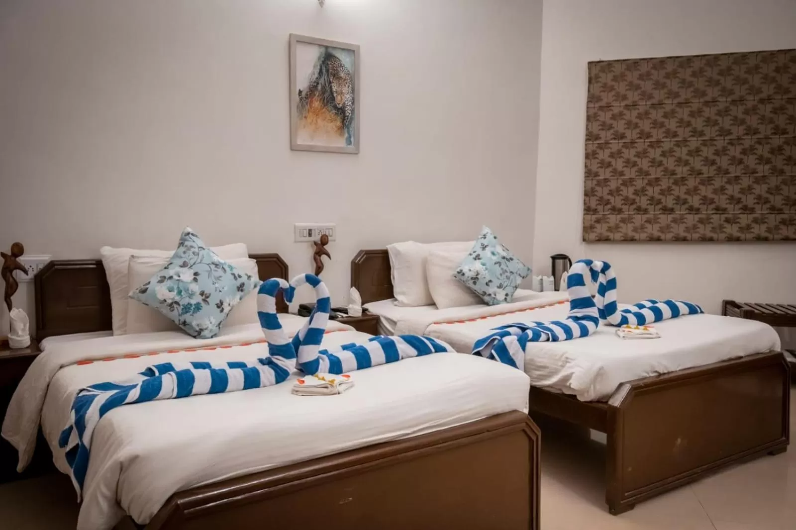 Bedroom, Bed in The Fern Ranthambore Forest Resort Rajasthan