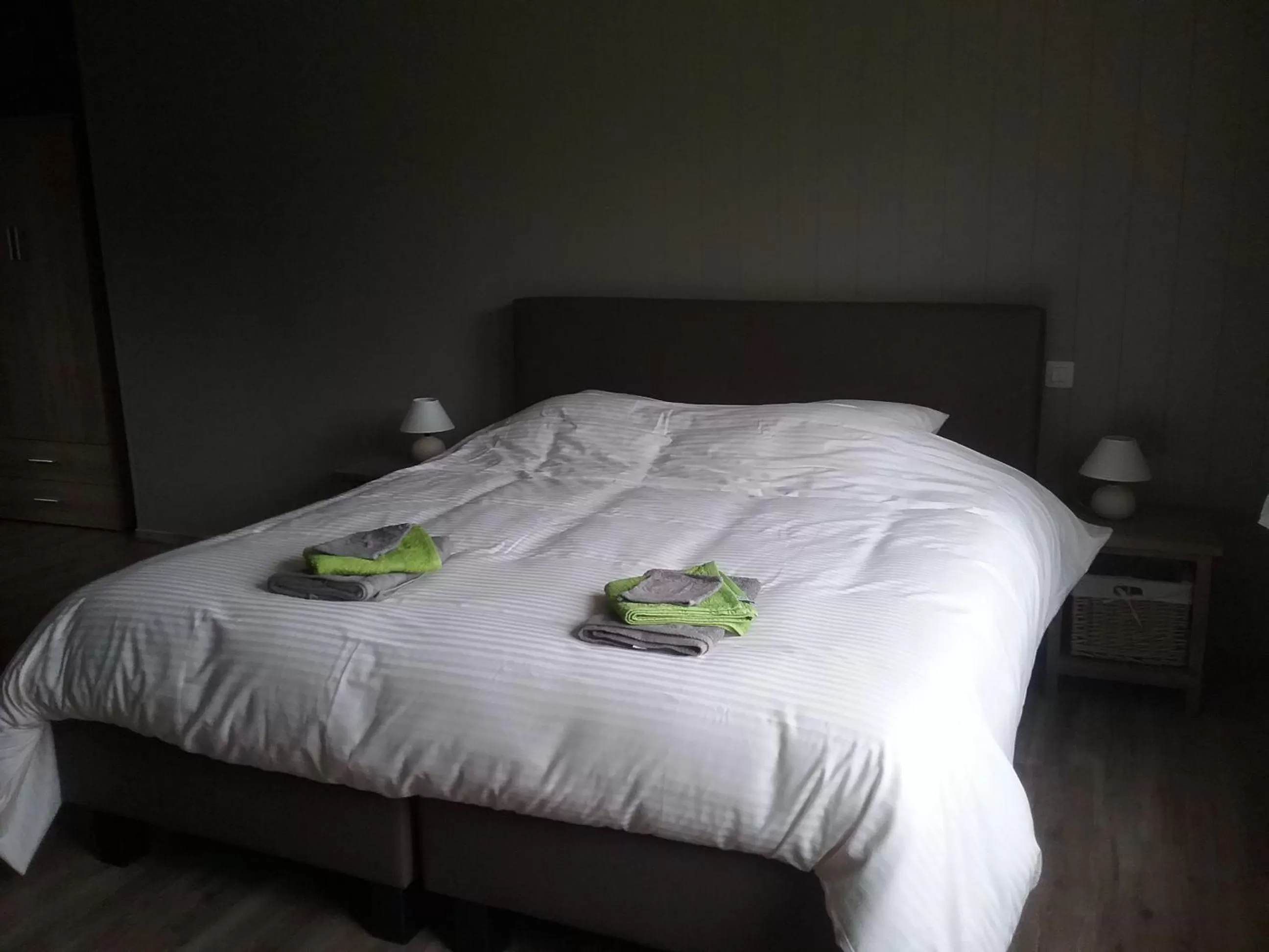 Bed in B&B De Dulle Koe