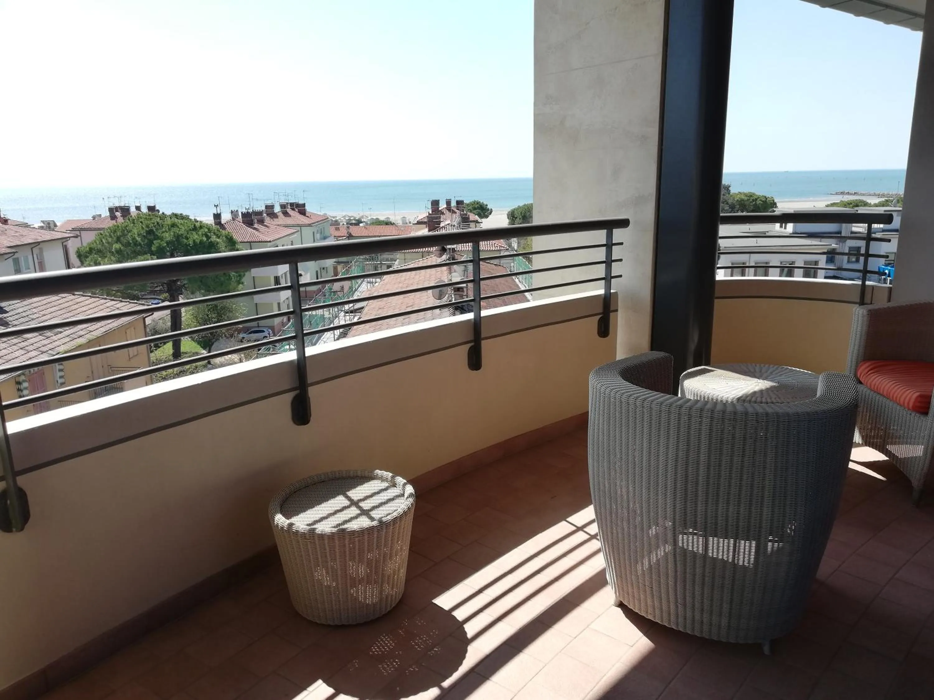Balcony/Terrace in Laguna Palace Hotel Grado