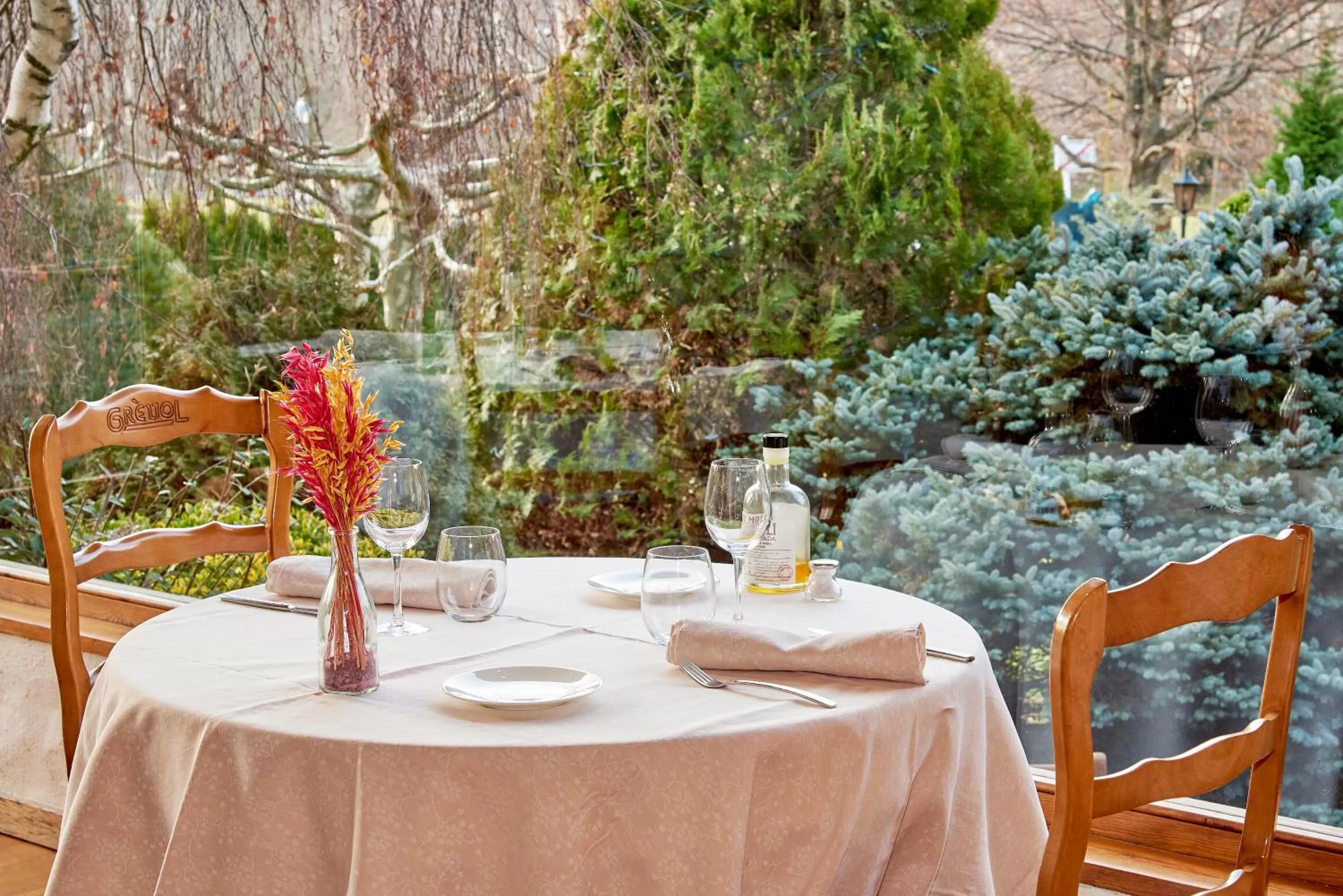 Restaurant/places to eat in Hotel Grèvol Spa