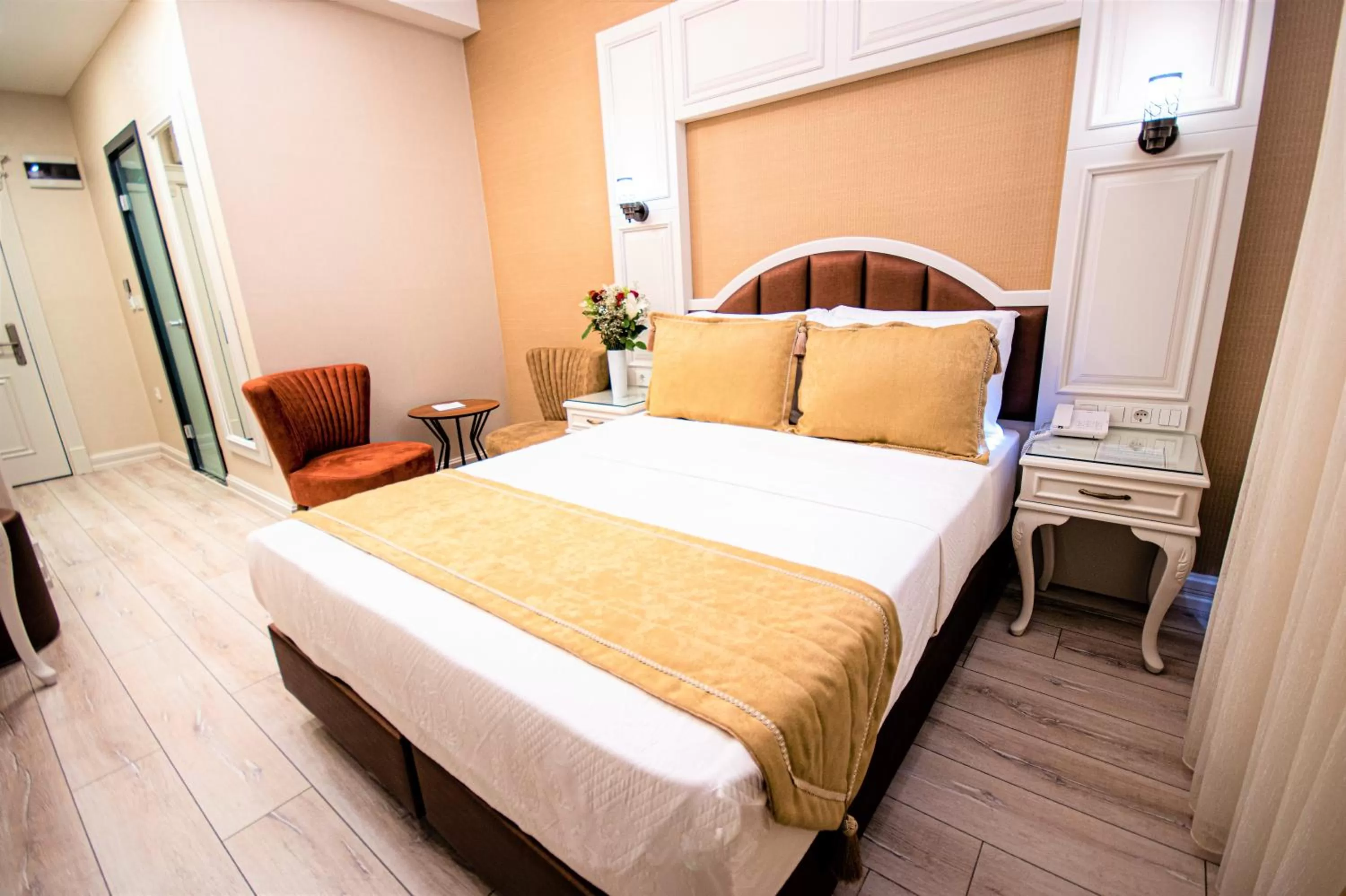 Bed in Boss Hotel Sultanahmet
