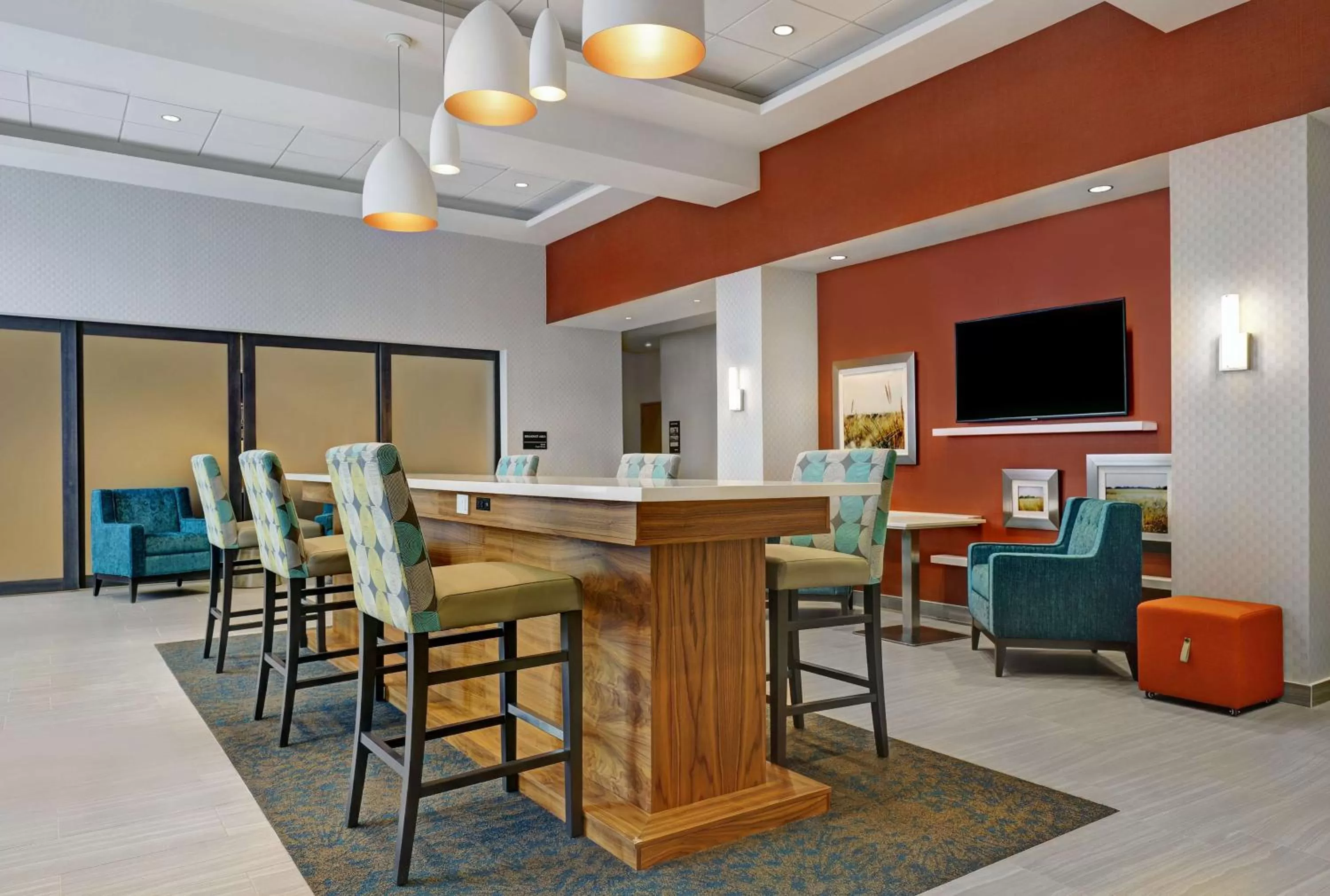 Lobby or reception in Hampton Inn & Suites Belleville