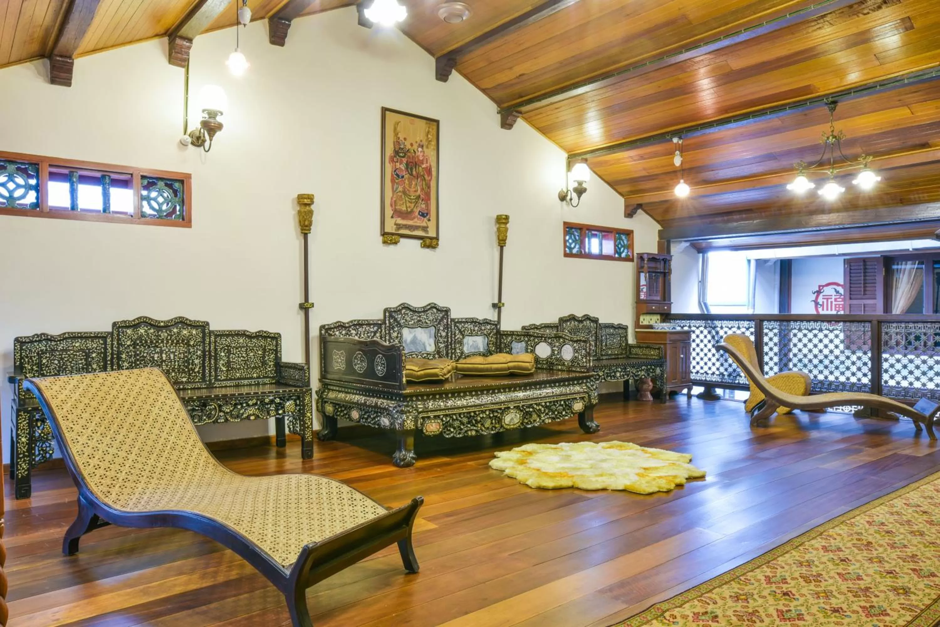 Communal lounge/ TV room in 5 Heeren Museum Residence