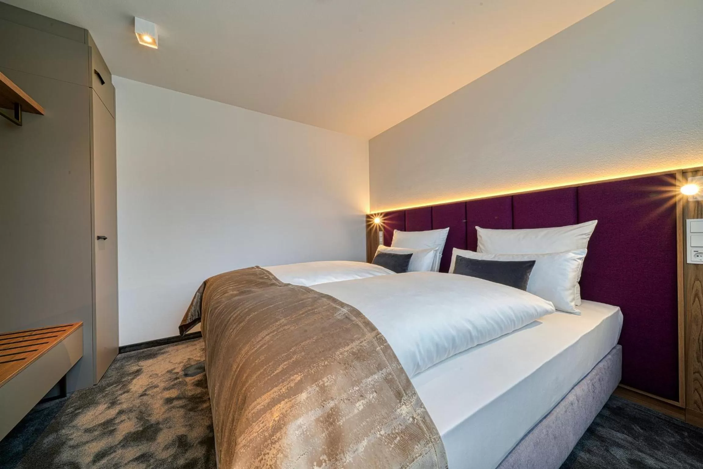 Bed in FourSide Hotel Ringsheim, Trademark Collection by Wyndham