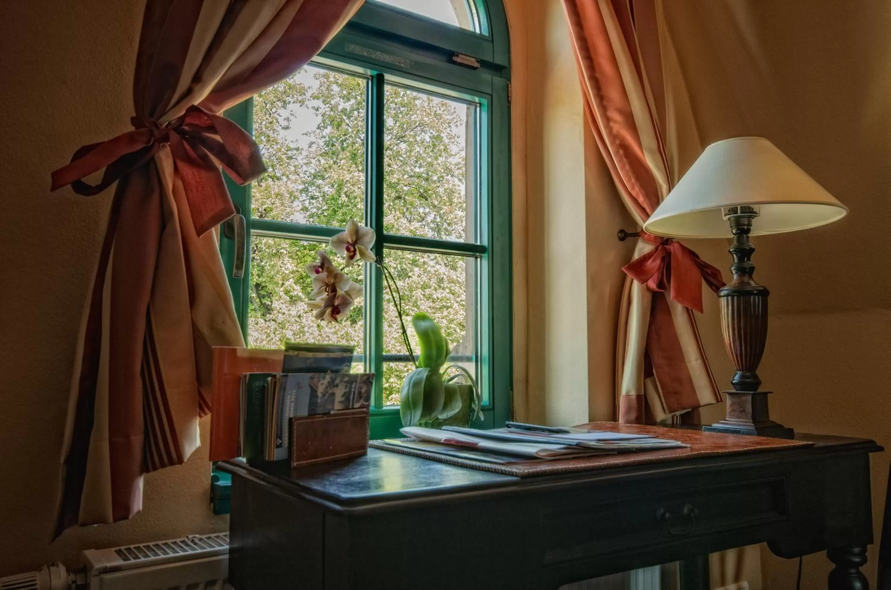 Decorative detail in Hotel zur Henne