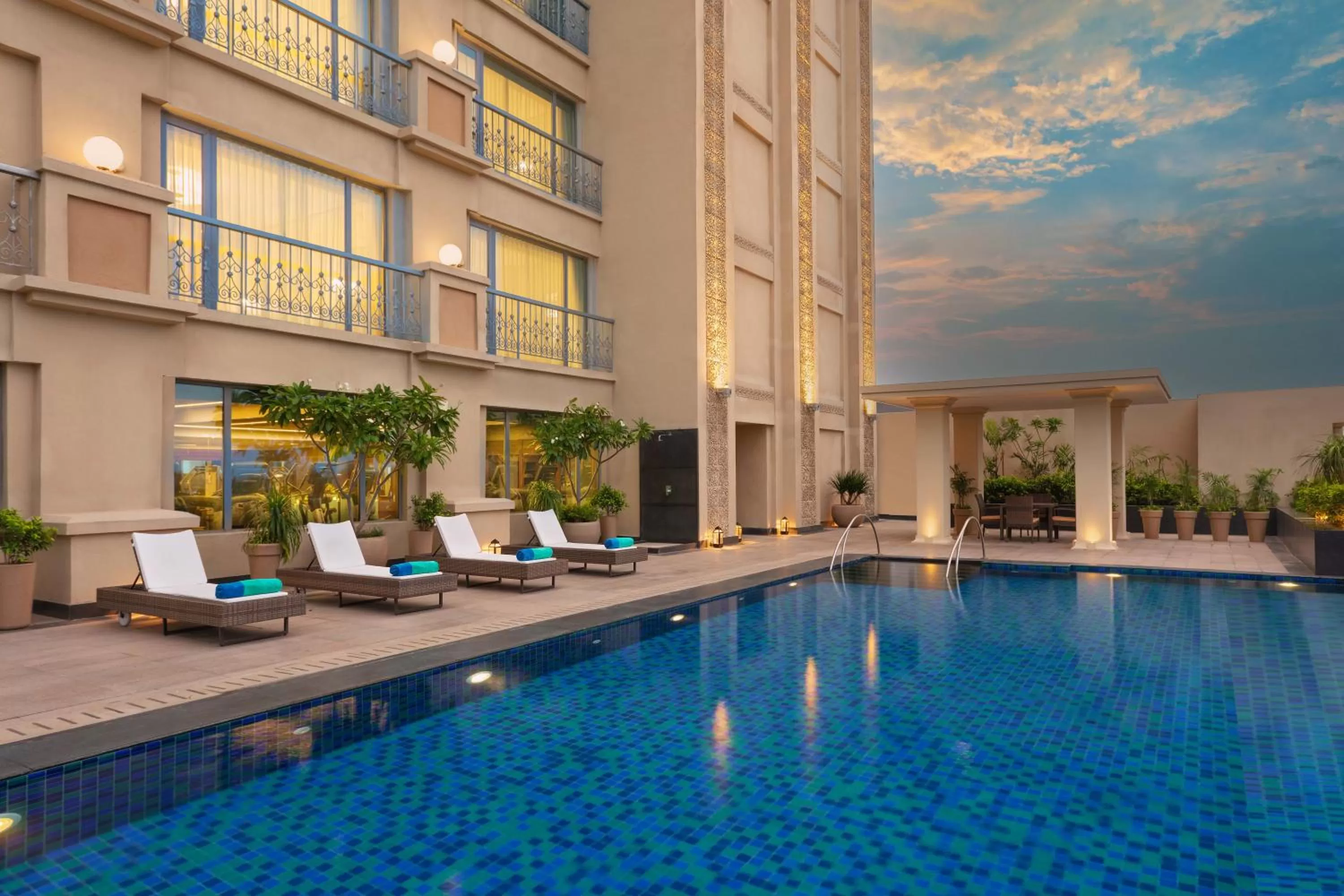Swimming pool in ITC Narmada, a Luxury Collection Hotel, Ahmedabad