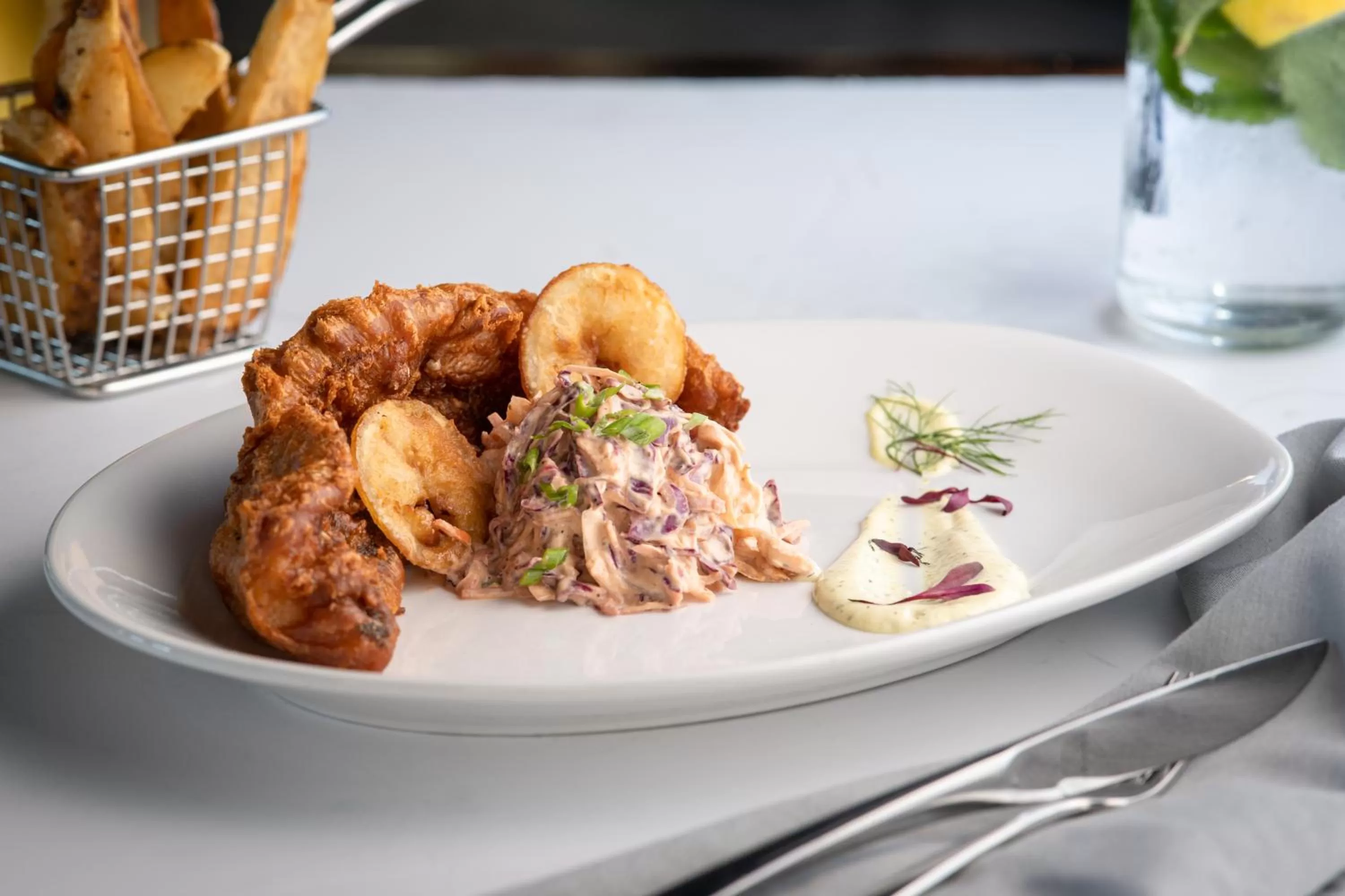 Food in The VUE Boutique Hotel & Boathouse