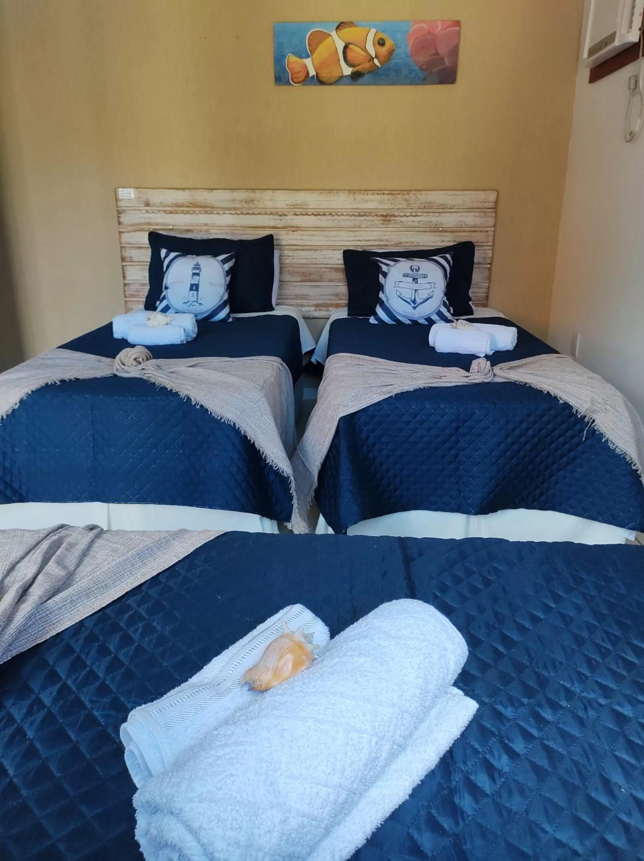 Bed in Pousada Casa da Aroeira