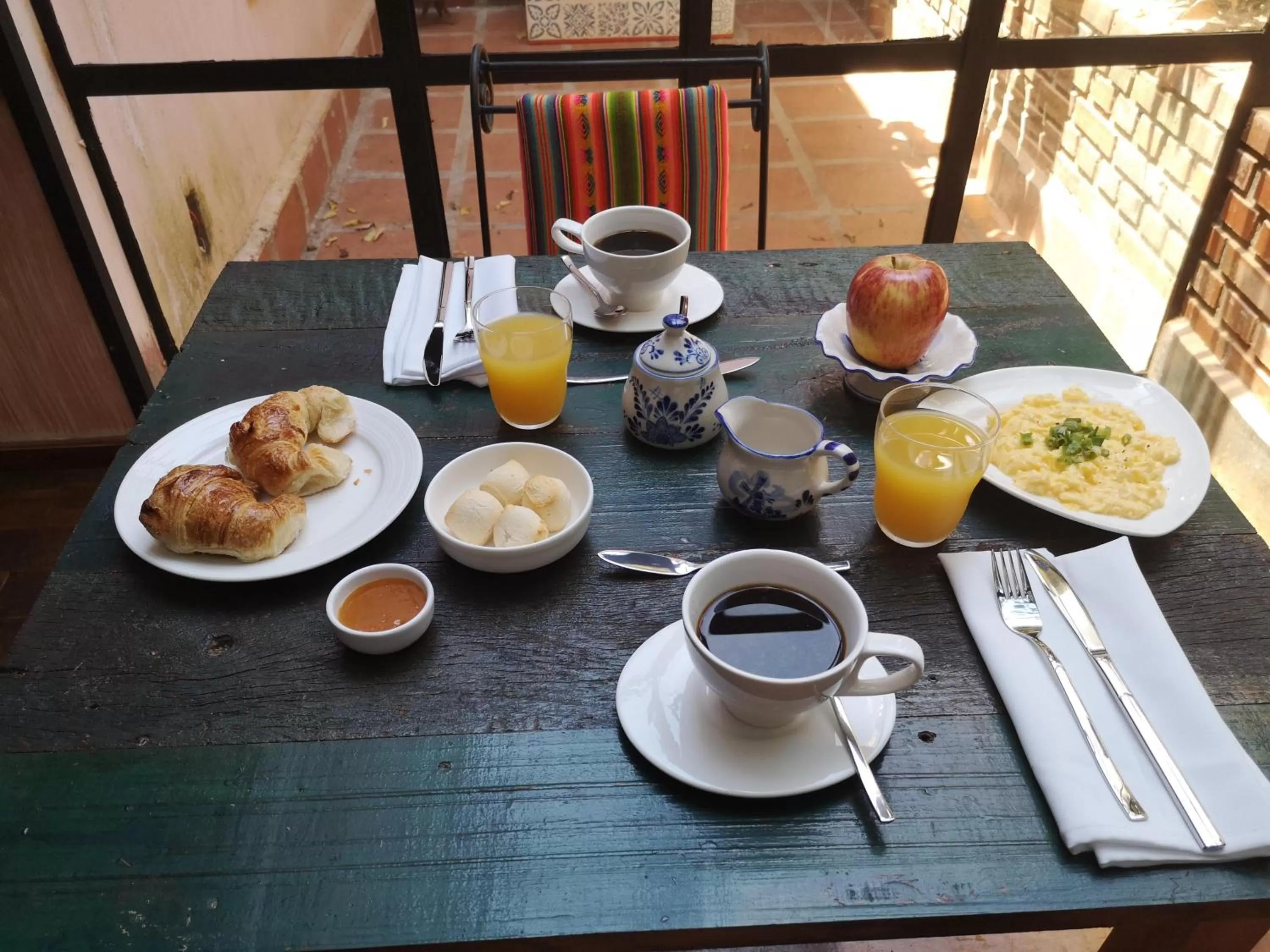 Breakfast in Rincón Escondido B&B