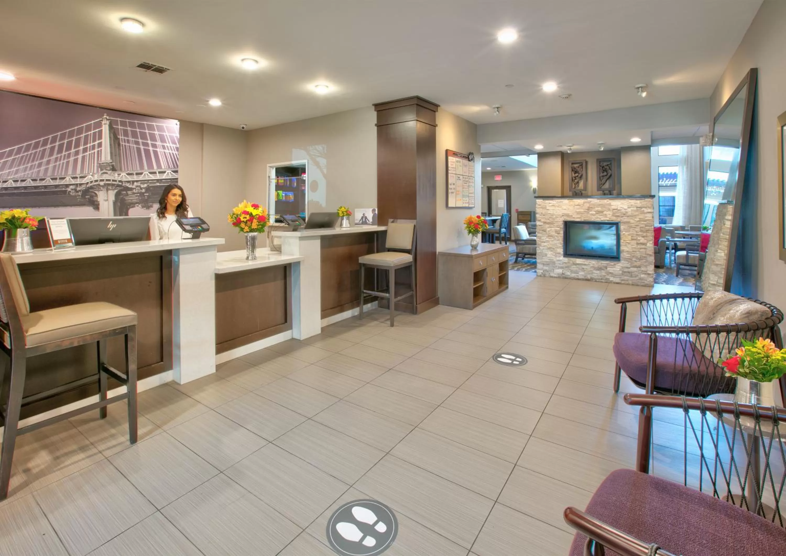 Lobby or reception in Staybridge Suites Plano - Richardson Area by IHG