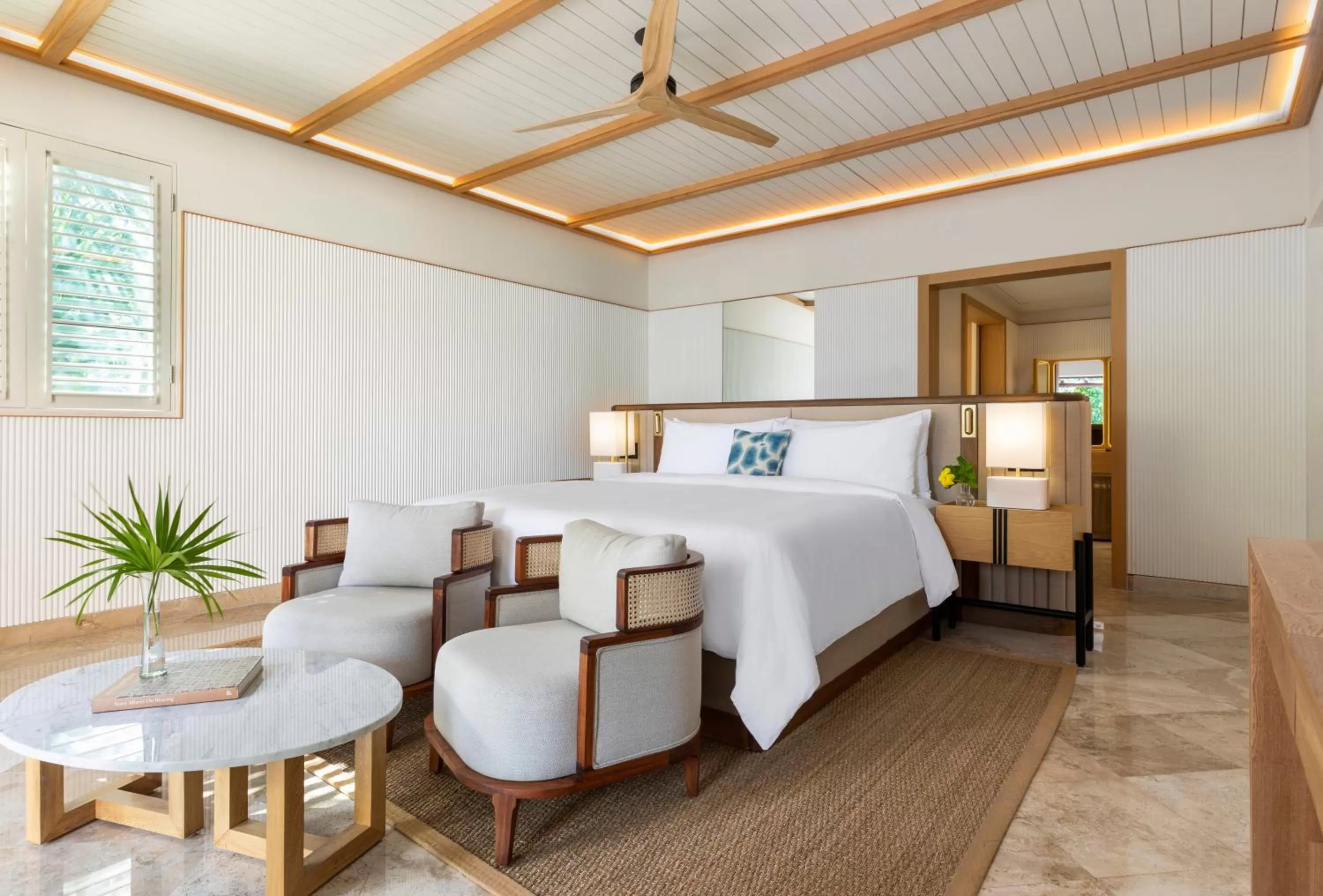 Bedroom, Bed in Fairmont Mayakoba Riviera Maya - All Inclusive