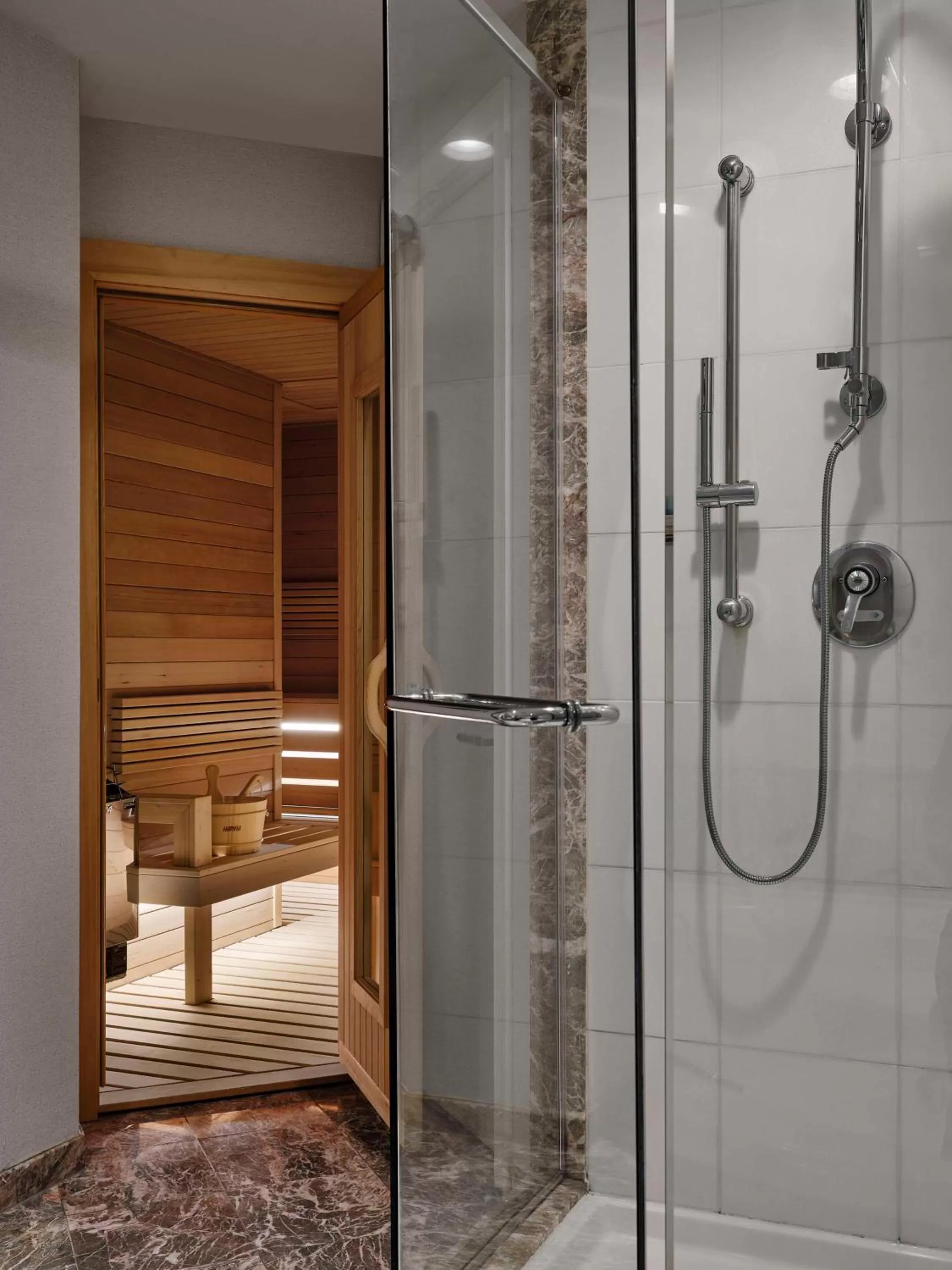 Bathroom in Vogue Hotel Montreal Downtown, Curio Collection by Hilton